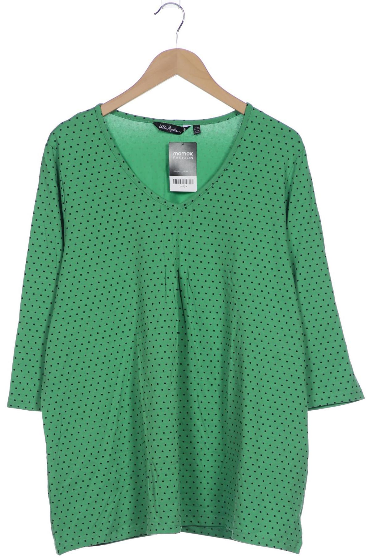 

Ulla Popken Damen Langarmshirt, grün, Gr. 46