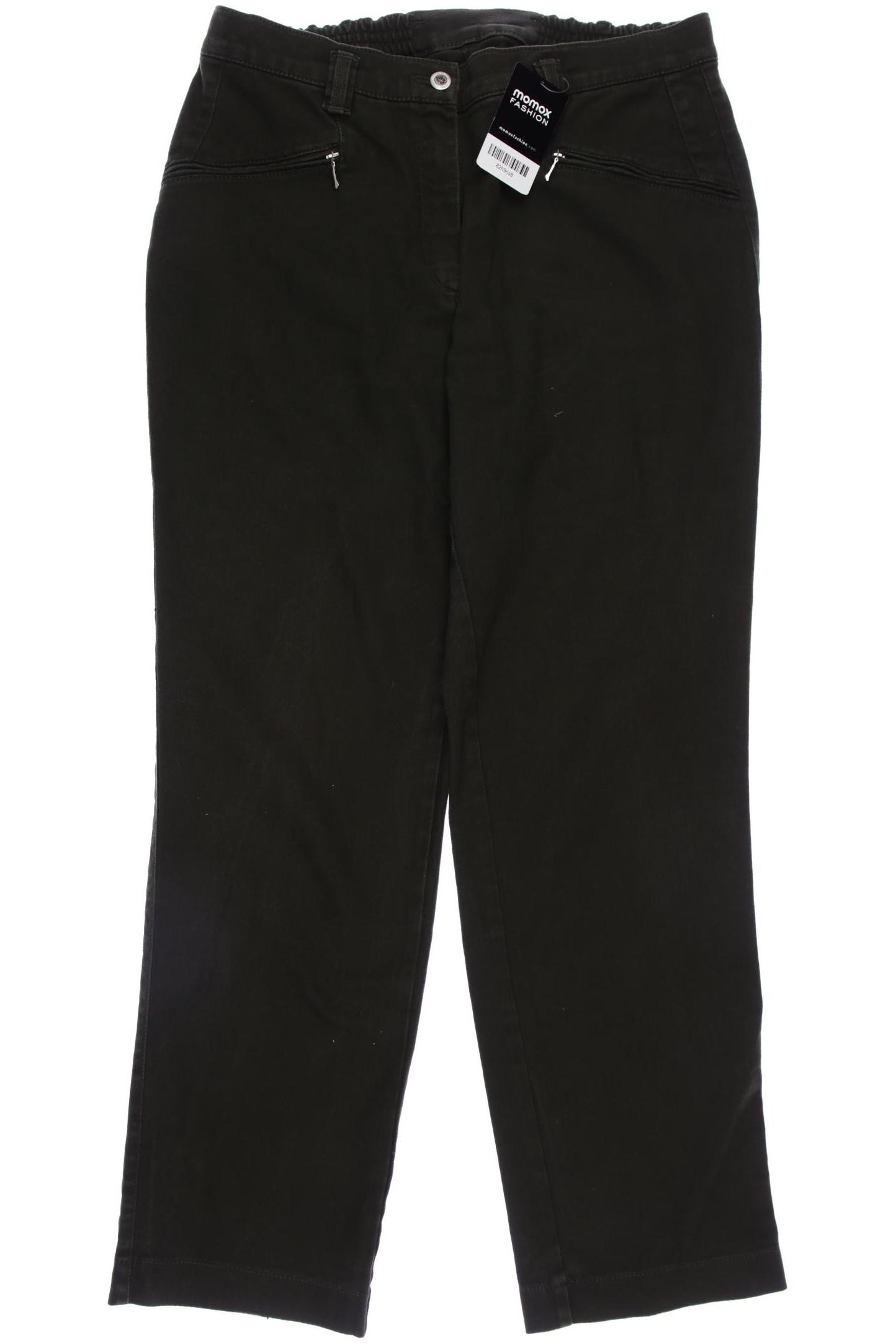 

Ulla Popken Damen Stoffhose, grün