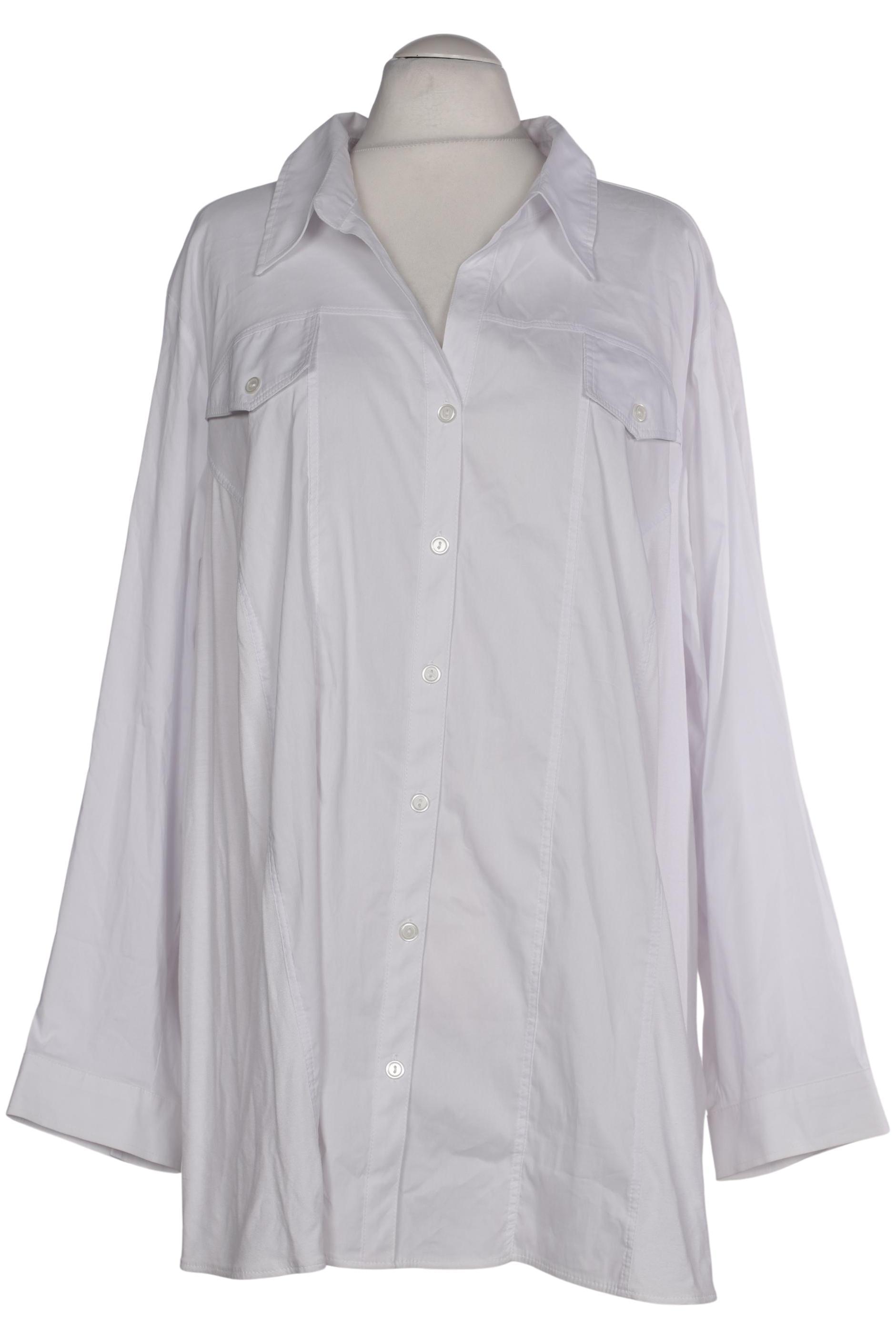 

Ulla Popken Damen Bluse, weiß, Gr. 58