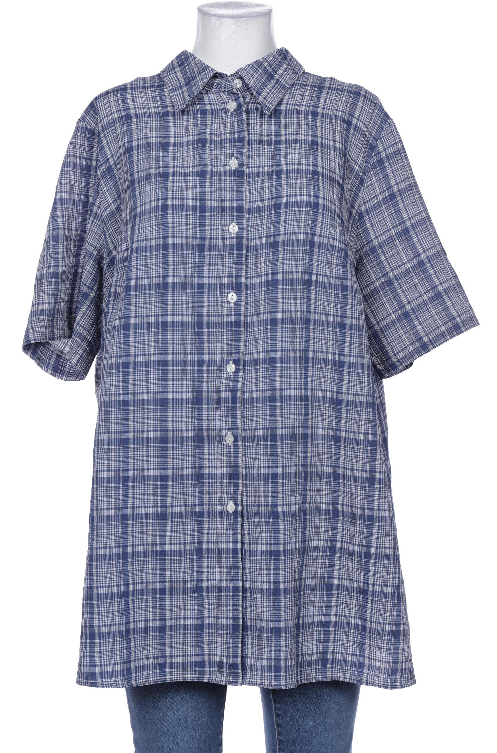 

Ulla Popken Damen Bluse, blau, Gr. 50