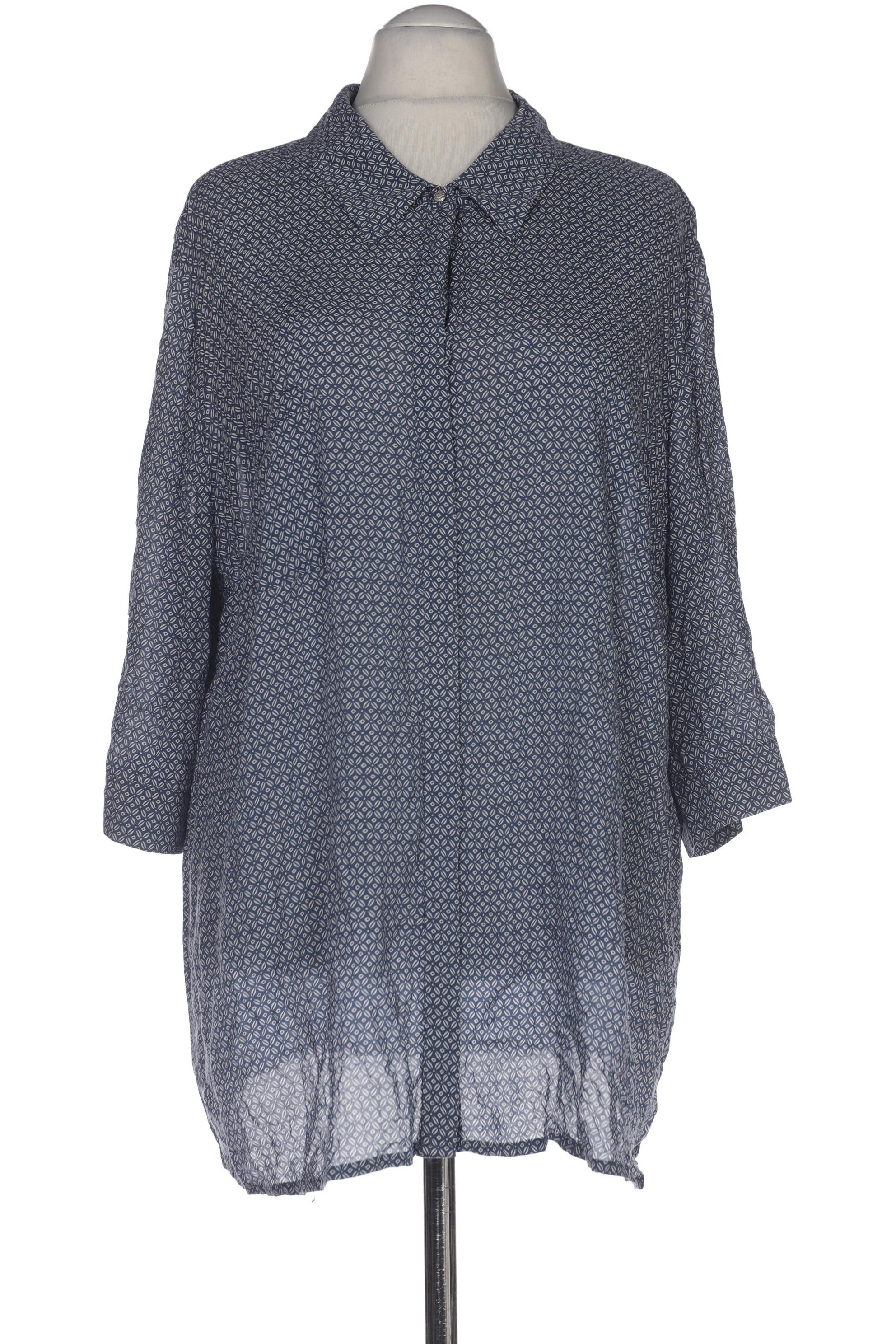 

Ulla Popken Damen Bluse, blau, Gr. 52