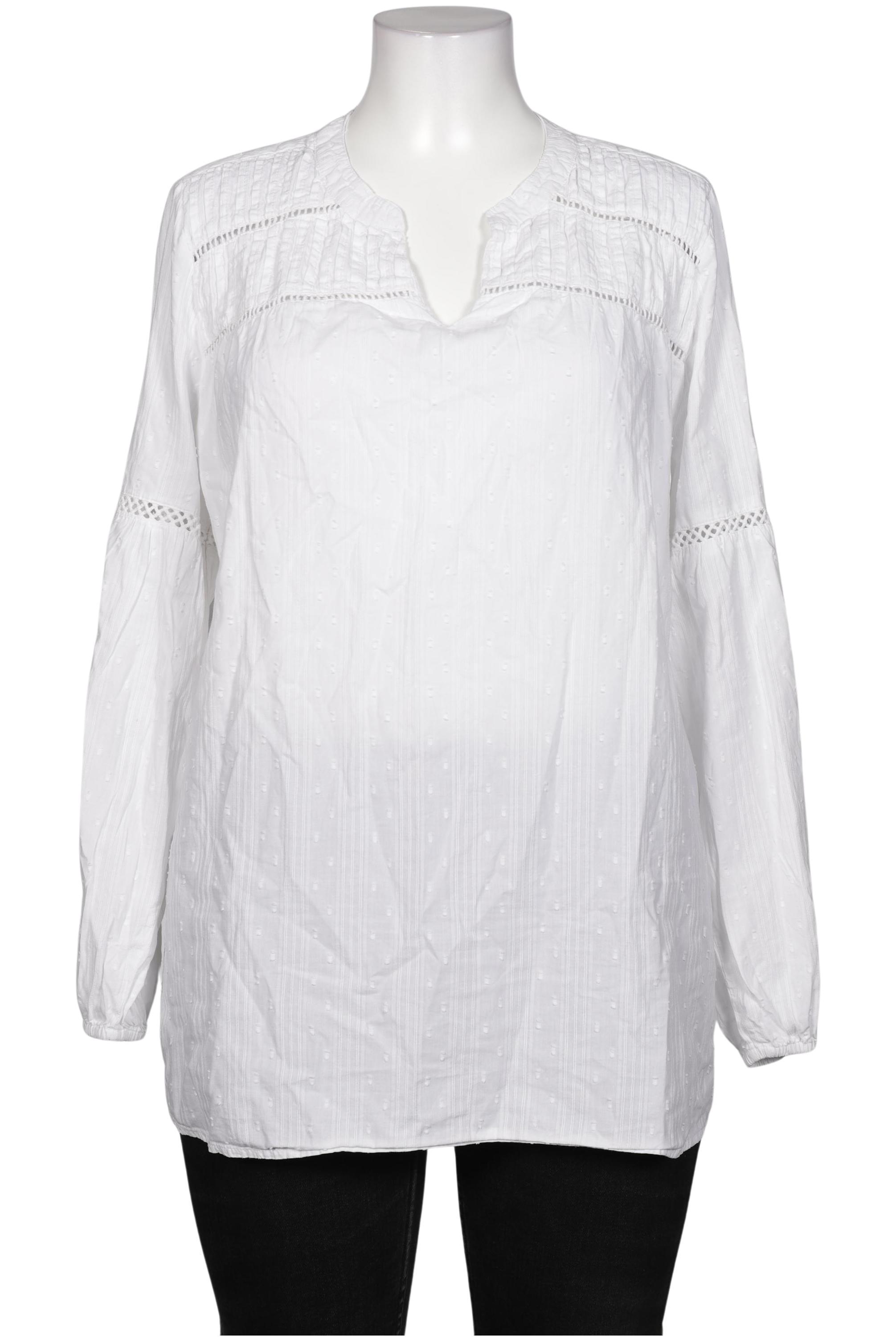 

Ulla Popken Damen Bluse, weiß, Gr. 46