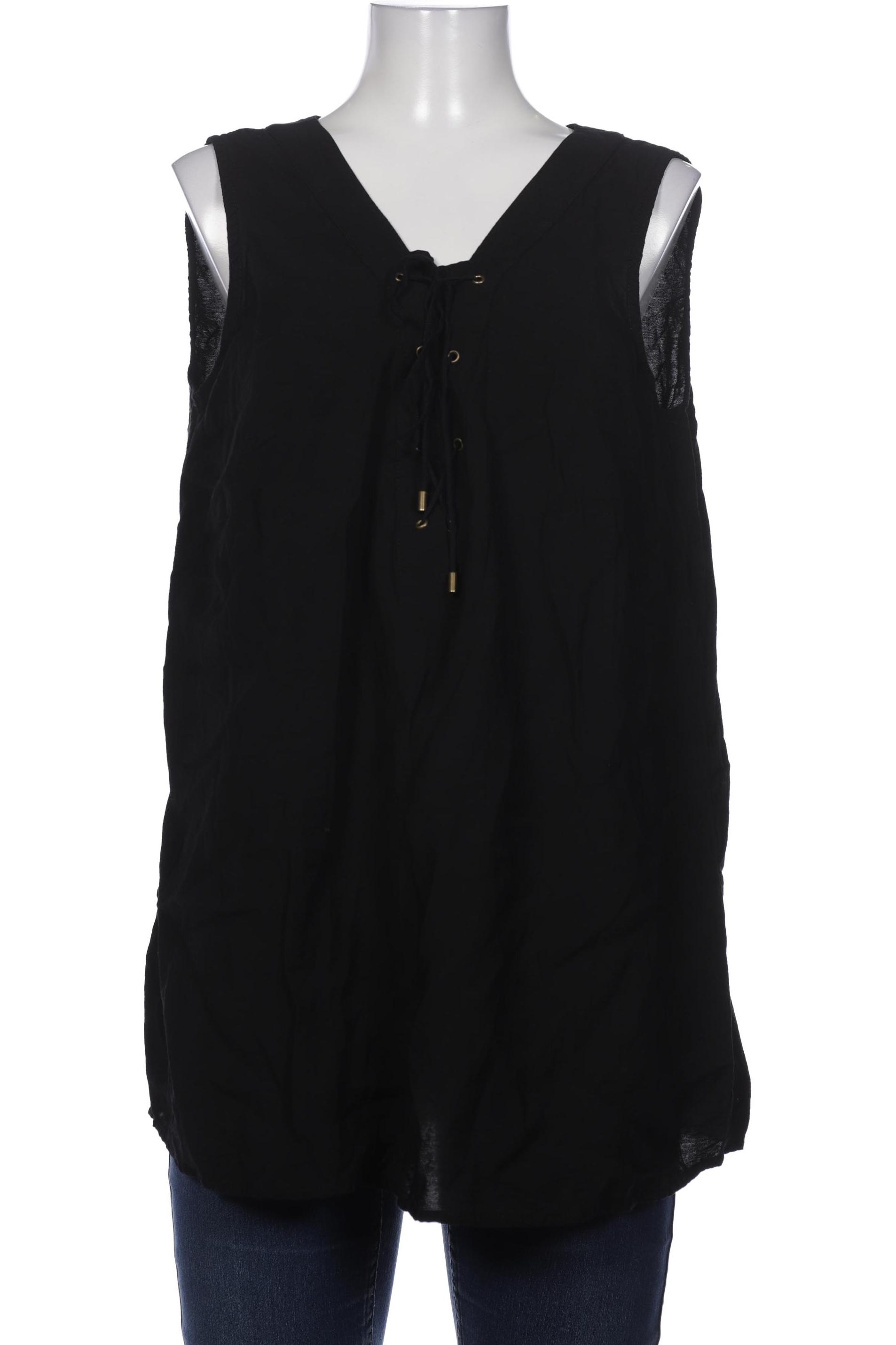 

Ulla Popken Damen Bluse, schwarz, Gr. 46