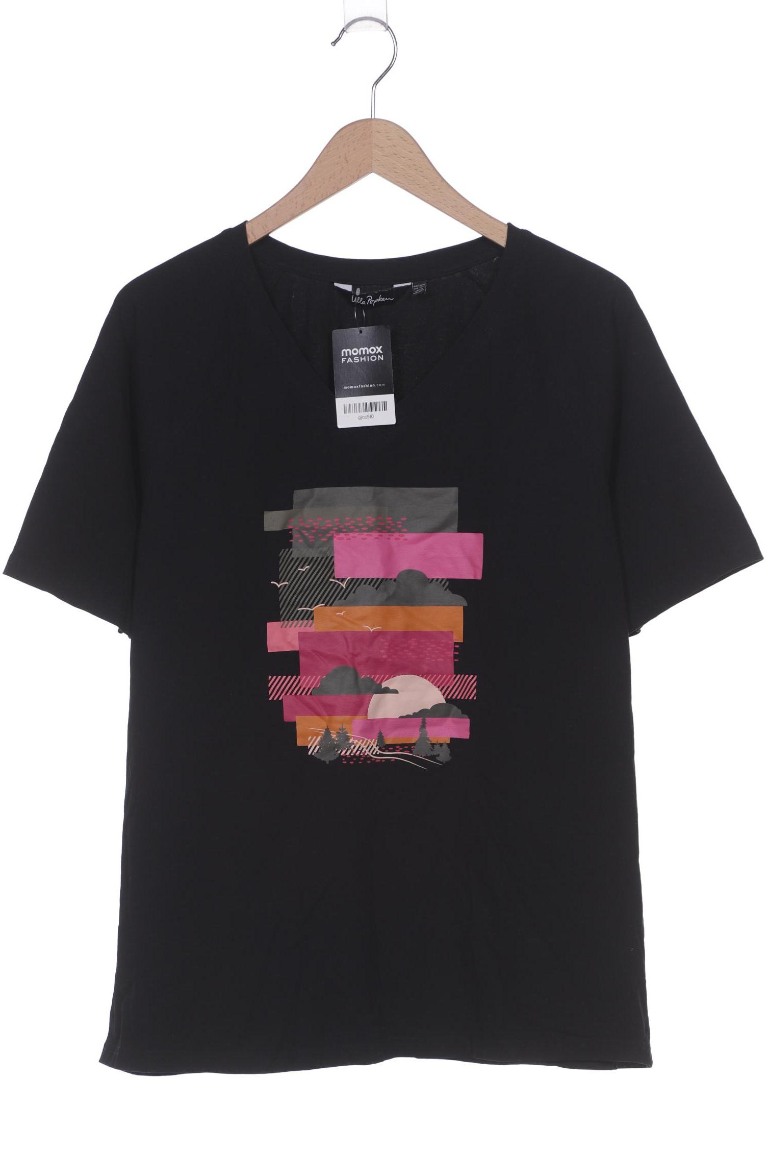 

Ulla Popken Damen T-Shirt, schwarz, Gr. 42