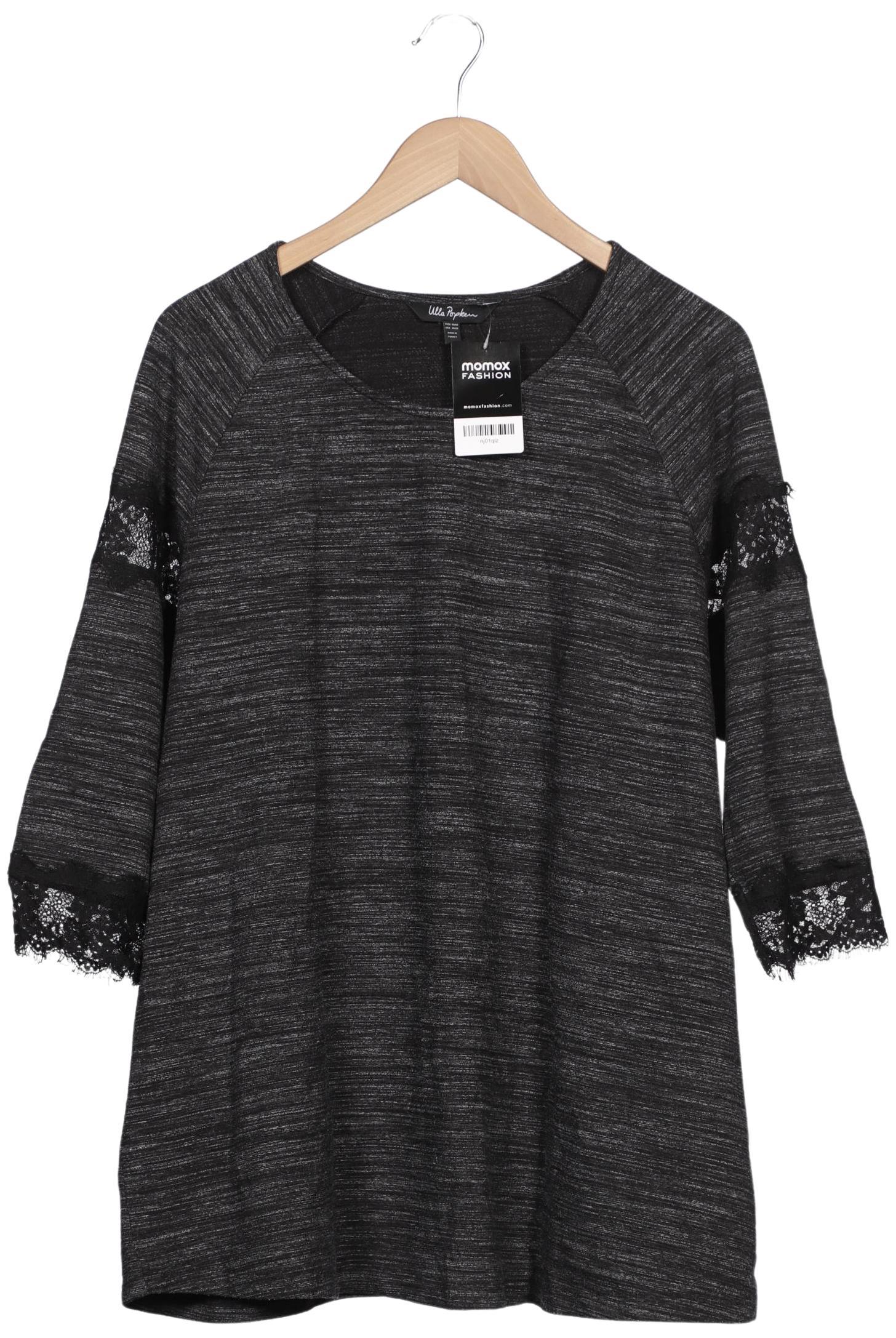 

Ulla Popken Damen Langarmshirt, grau, Gr. 50