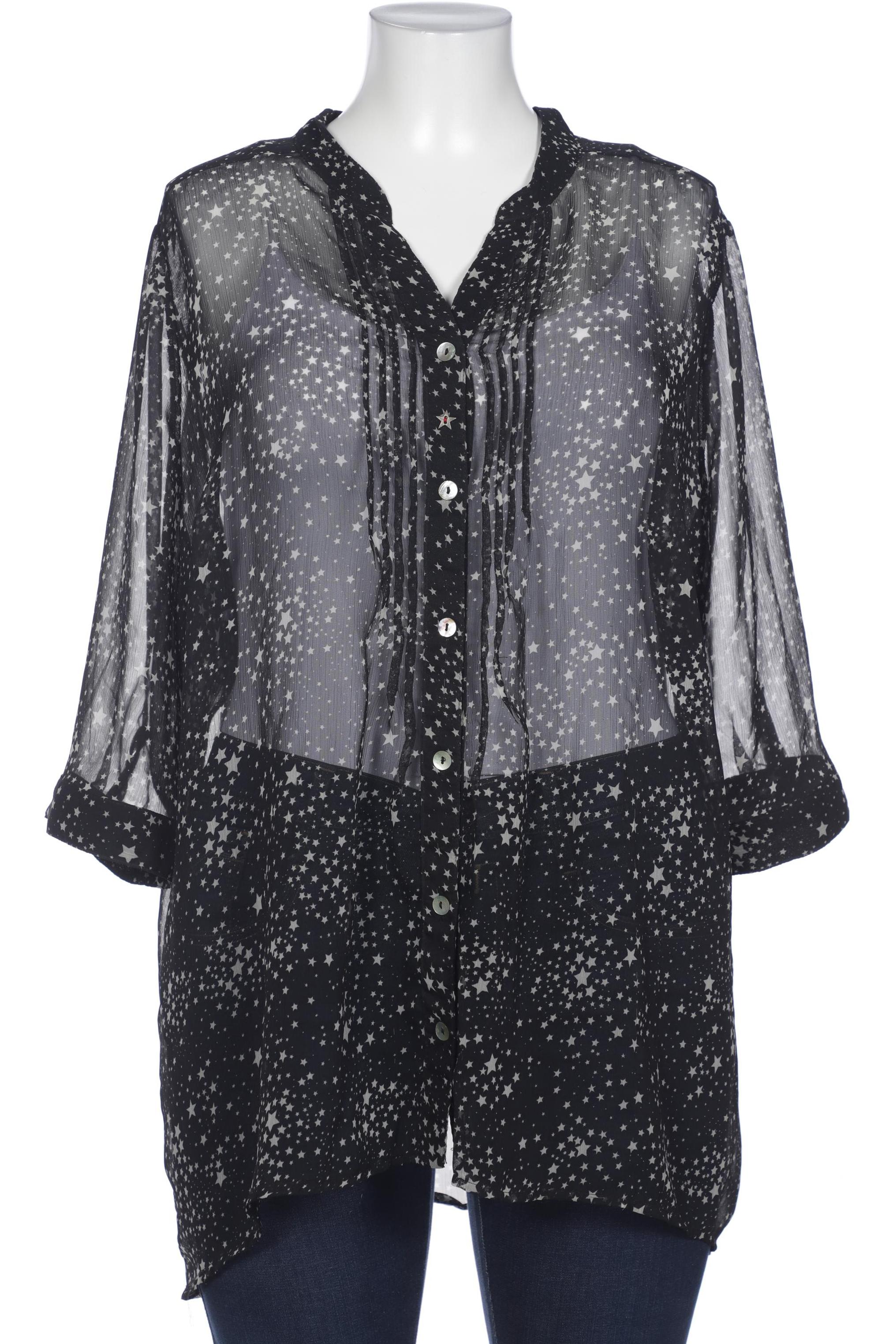 

Ulla Popken Damen Bluse, schwarz, Gr. 42