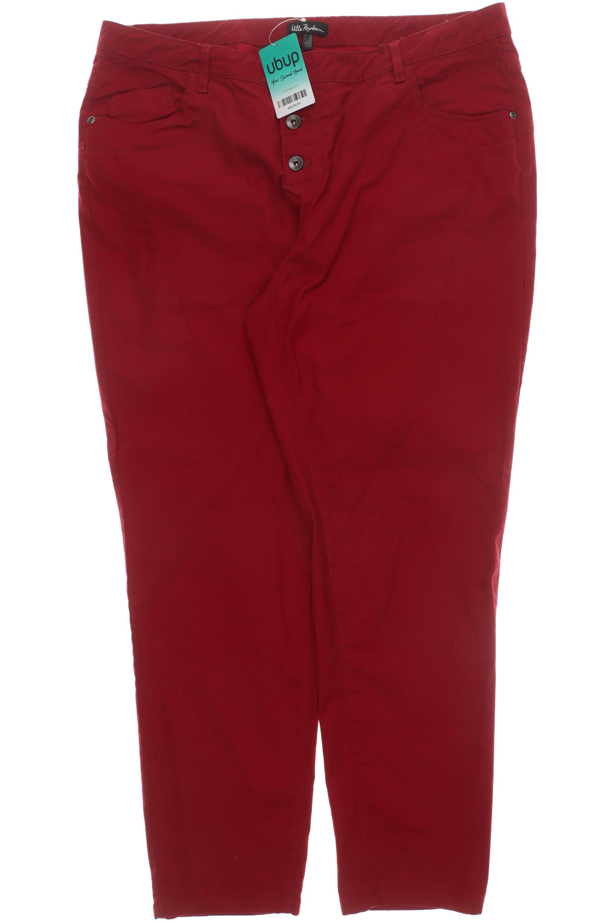 

Ulla Popken Damen Jeans, rot, Gr. 48