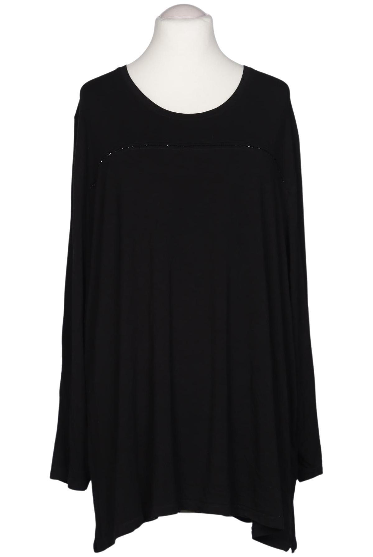 

Ulla Popken Damen Langarmshirt, schwarz, Gr. 58