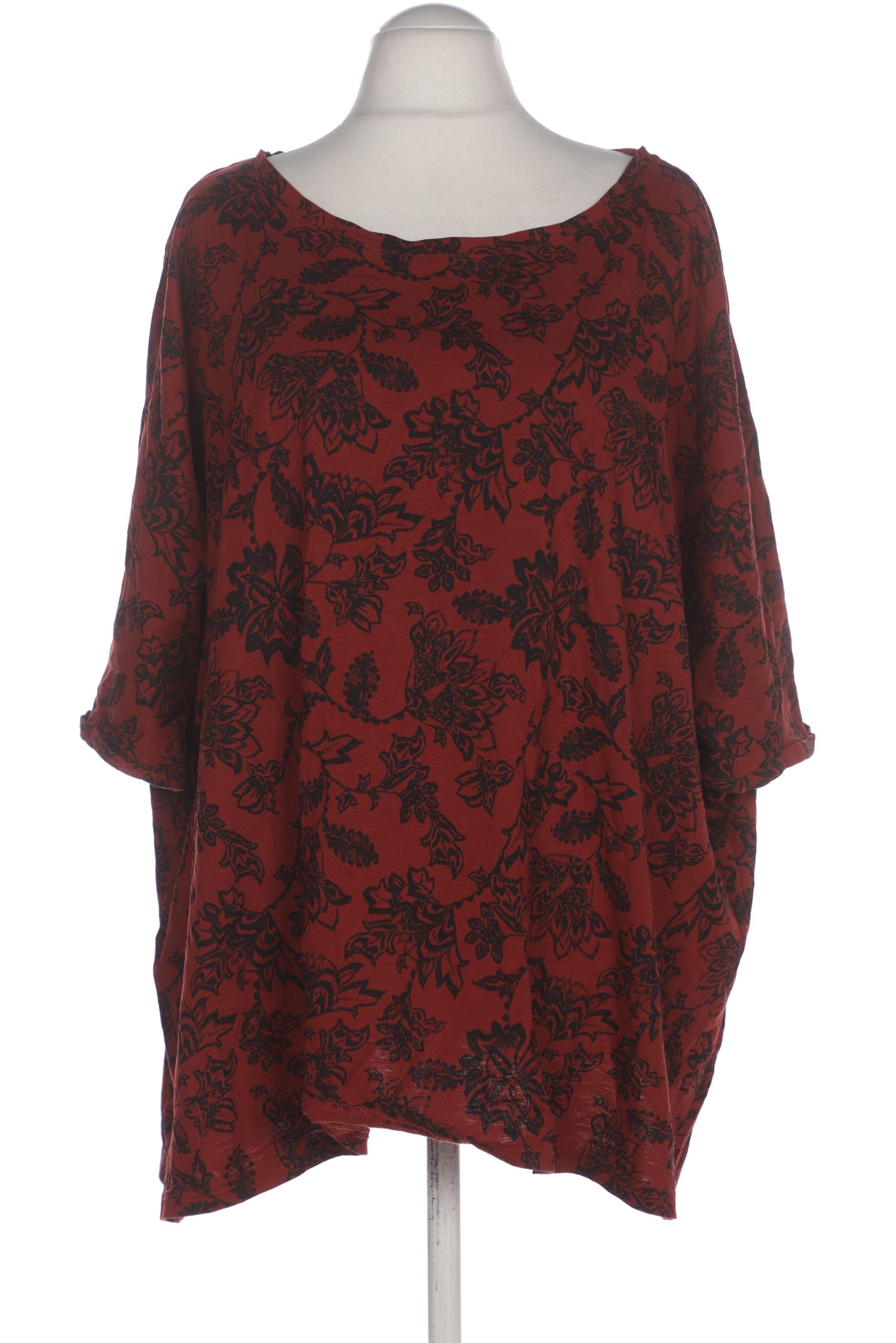 

Ulla Popken Damen T-Shirt, bordeaux, Gr. 62