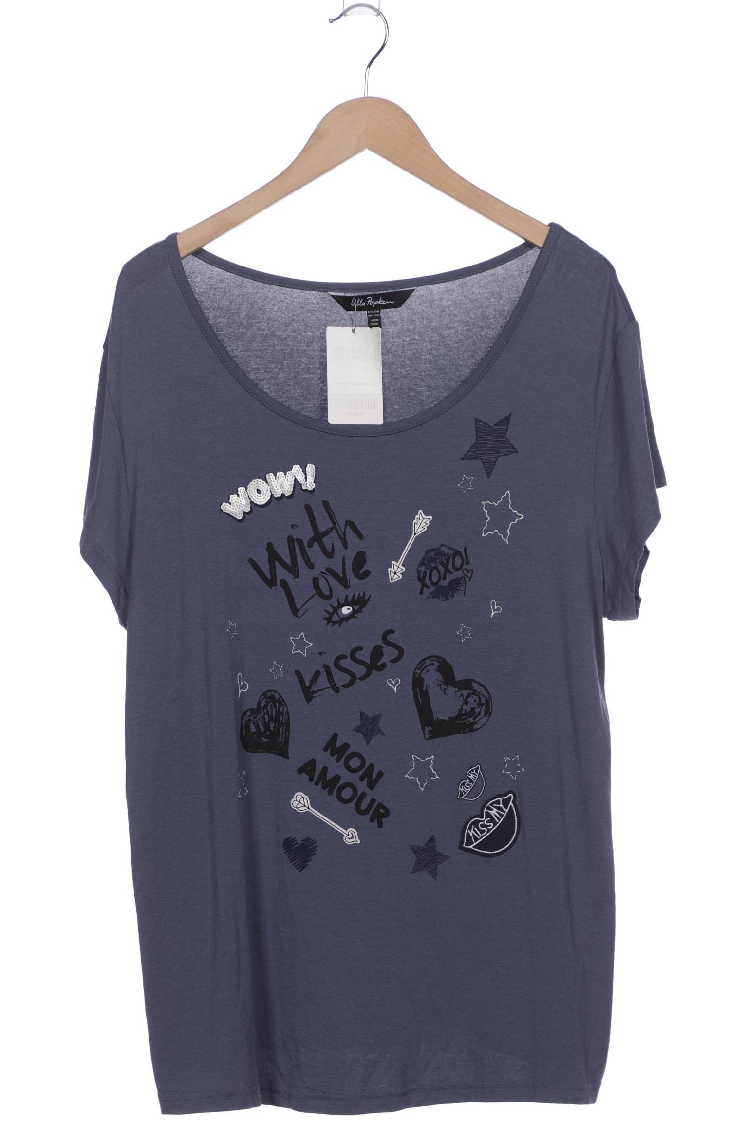 

Ulla Popken Damen T-Shirt, marineblau, Gr. 42