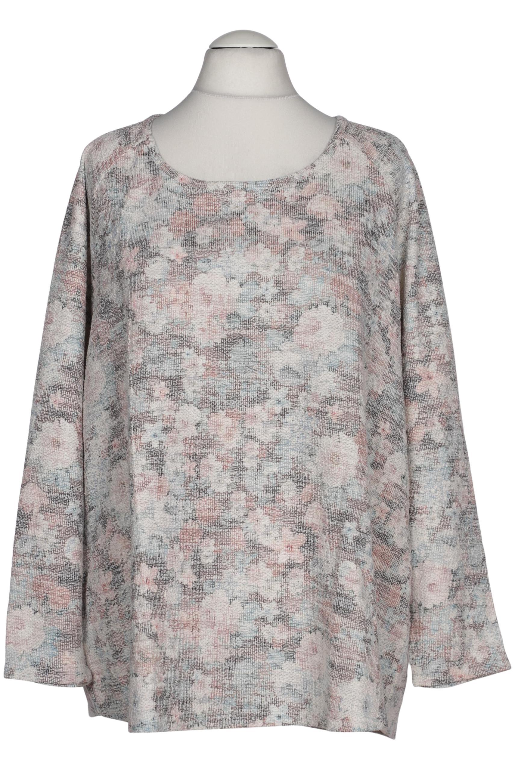 

Ulla Popken Damen Langarmshirt, mehrfarbig, Gr. 54