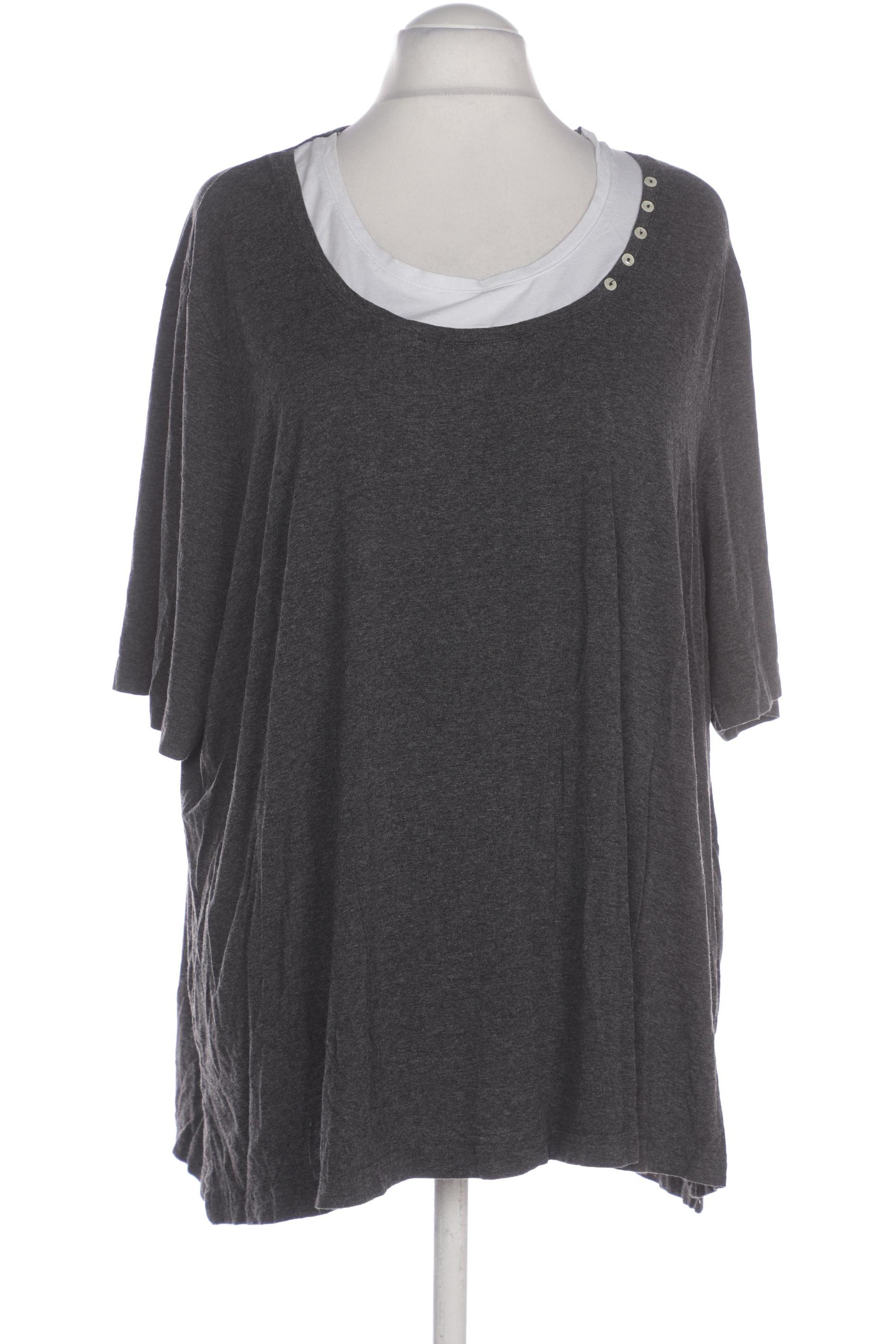 

Ulla Popken Damen T-Shirt, grau, Gr. 54