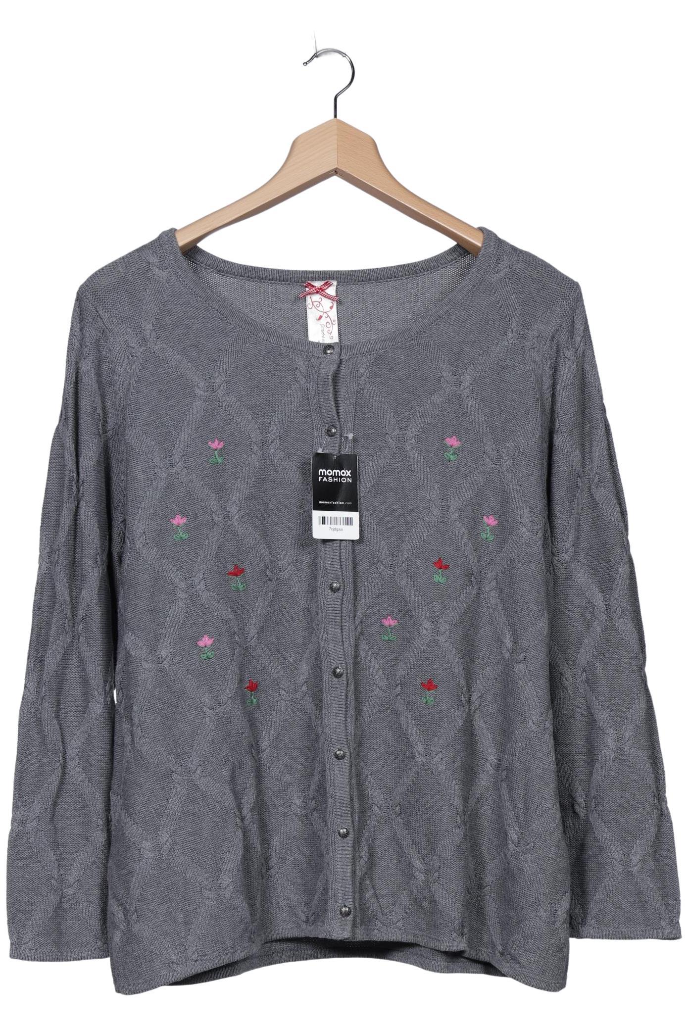 

Ulla Popken Damen Strickjacke, grau, Gr. 50