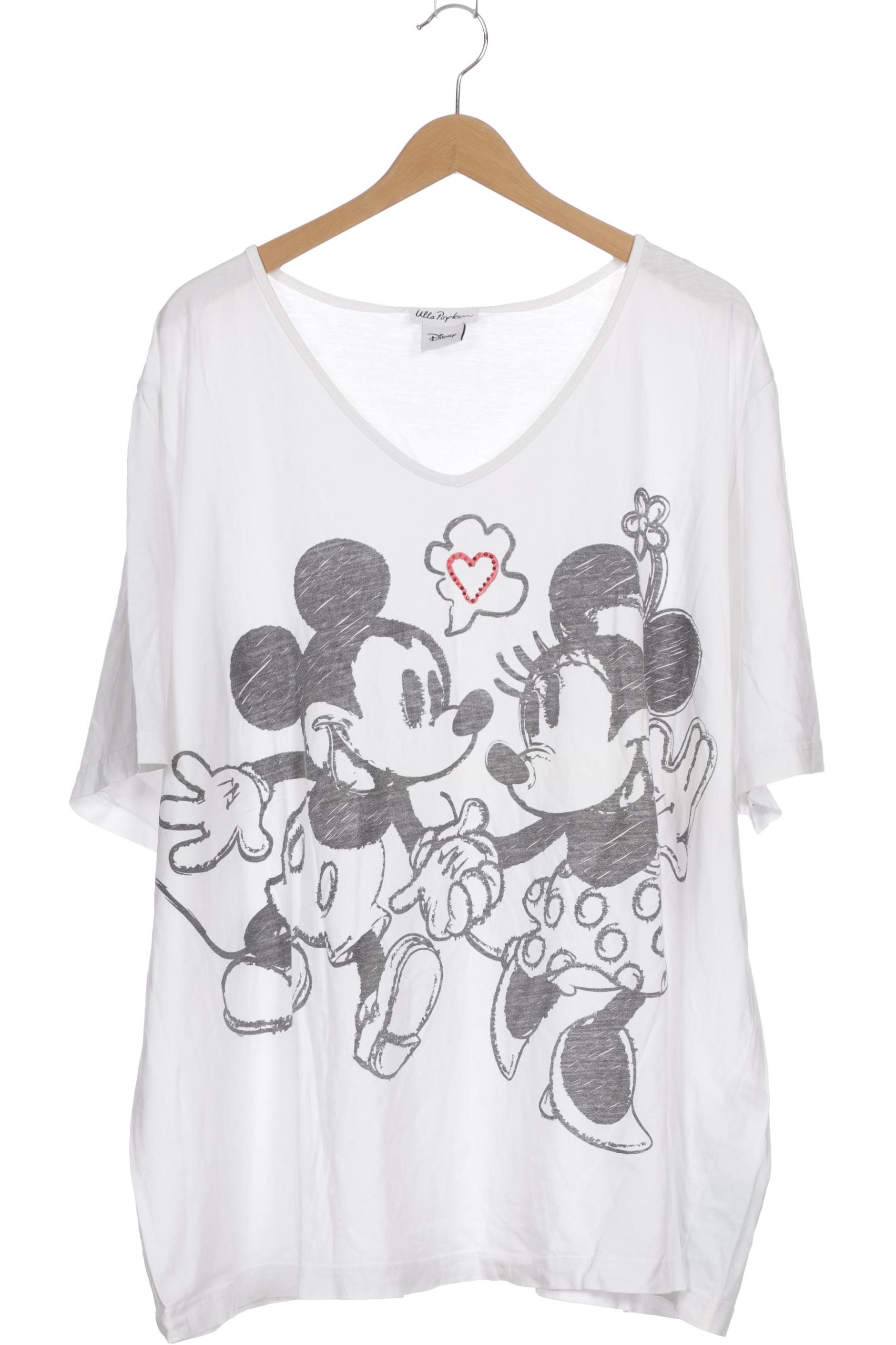 

Ulla Popken Damen T-Shirt, weiß, Gr. 58