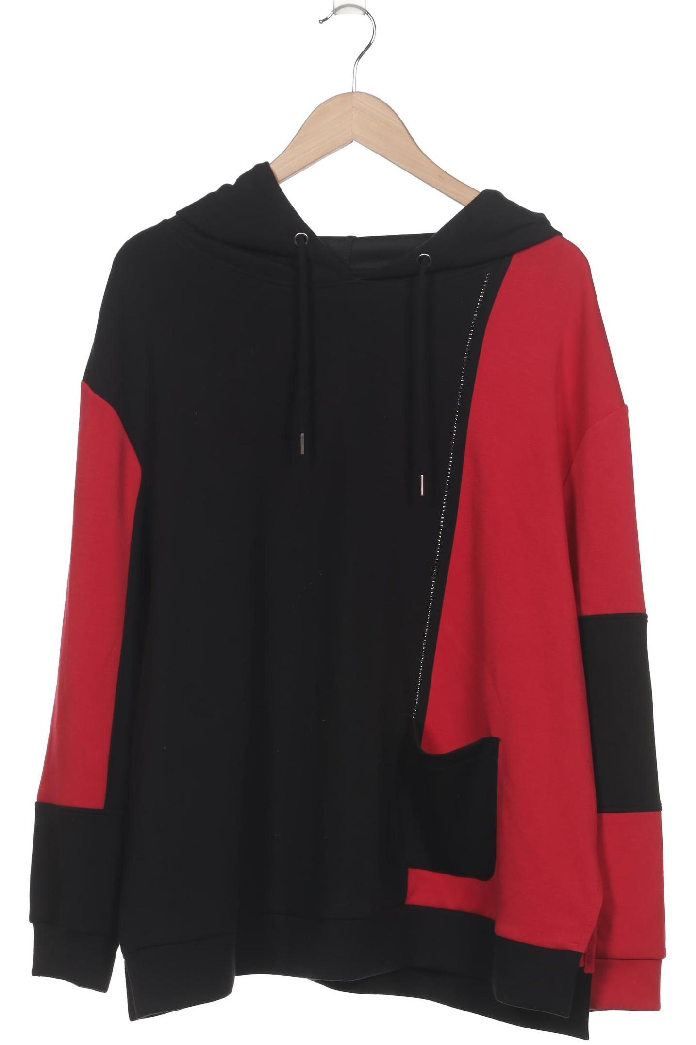 

Ulla Popken Damen Kapuzenpullover, schwarz, Gr. 50