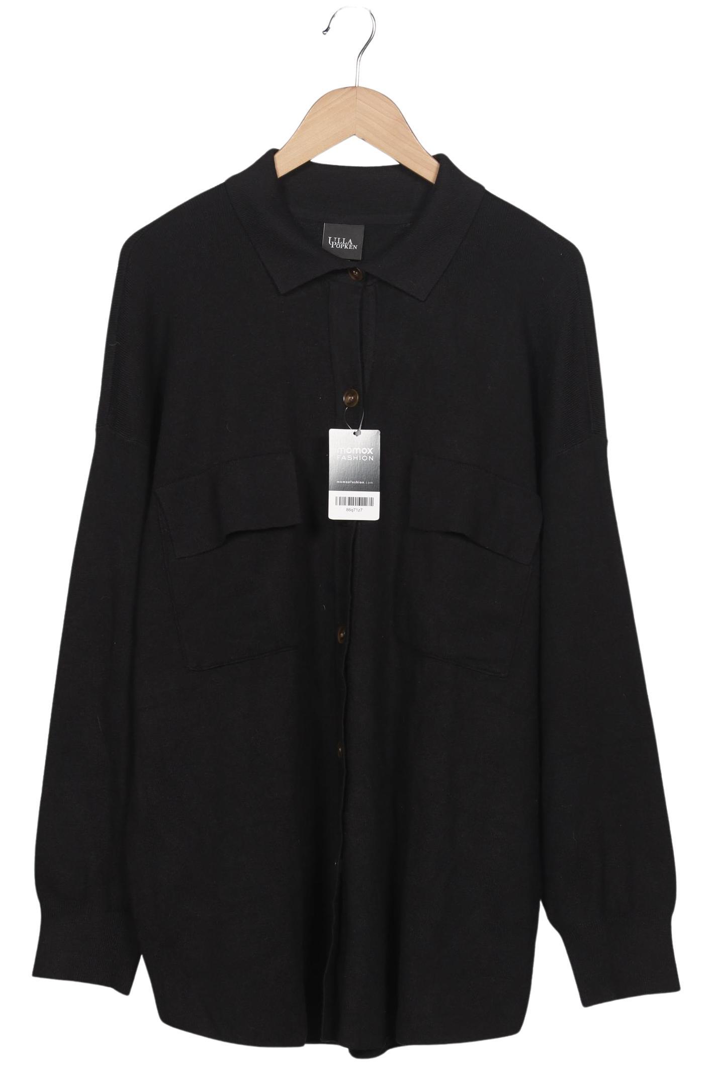 

Ulla Popken Damen Strickjacke, schwarz, Gr. 46