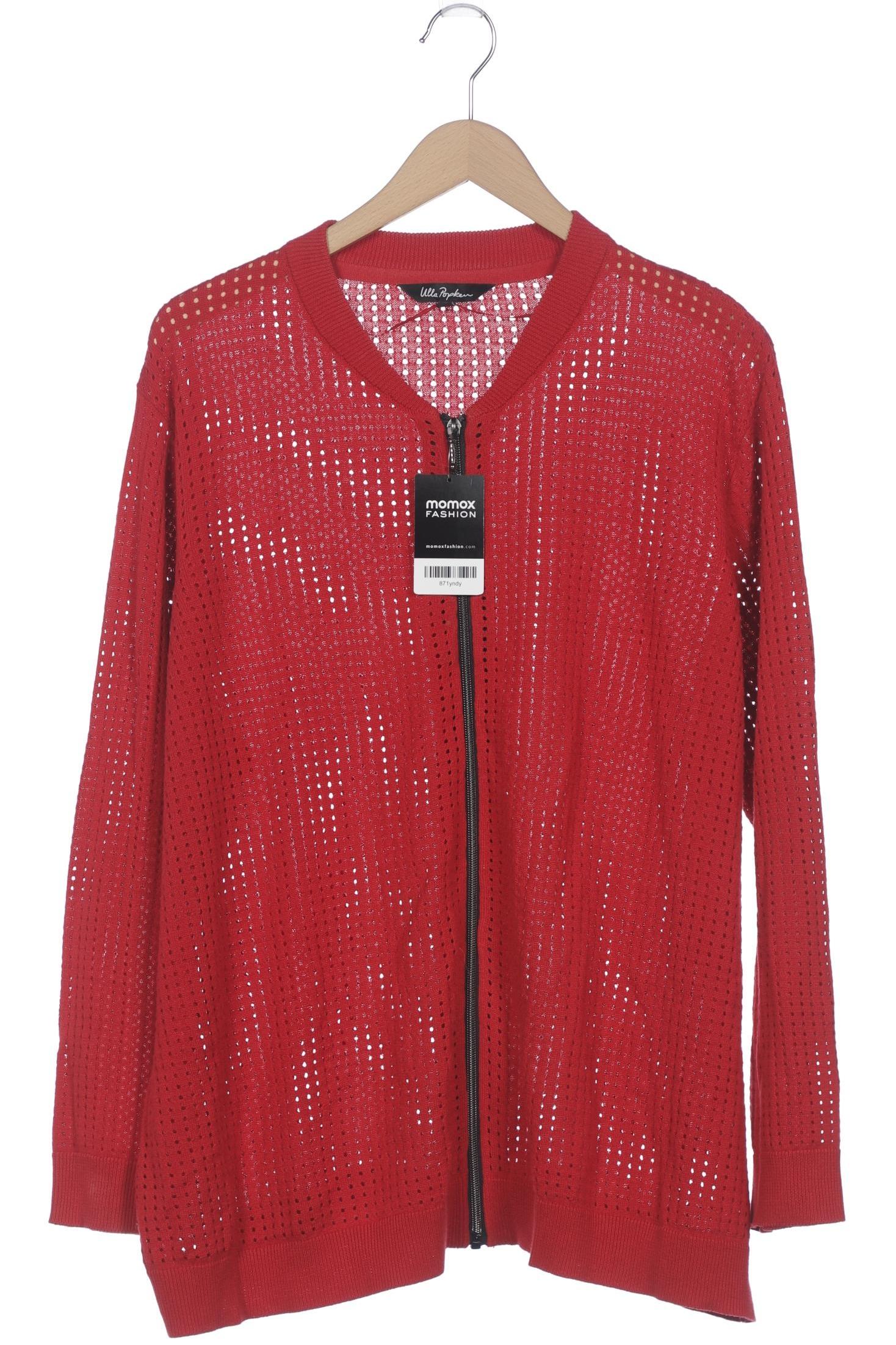 

Ulla Popken Damen Strickjacke, rot, Gr. 50