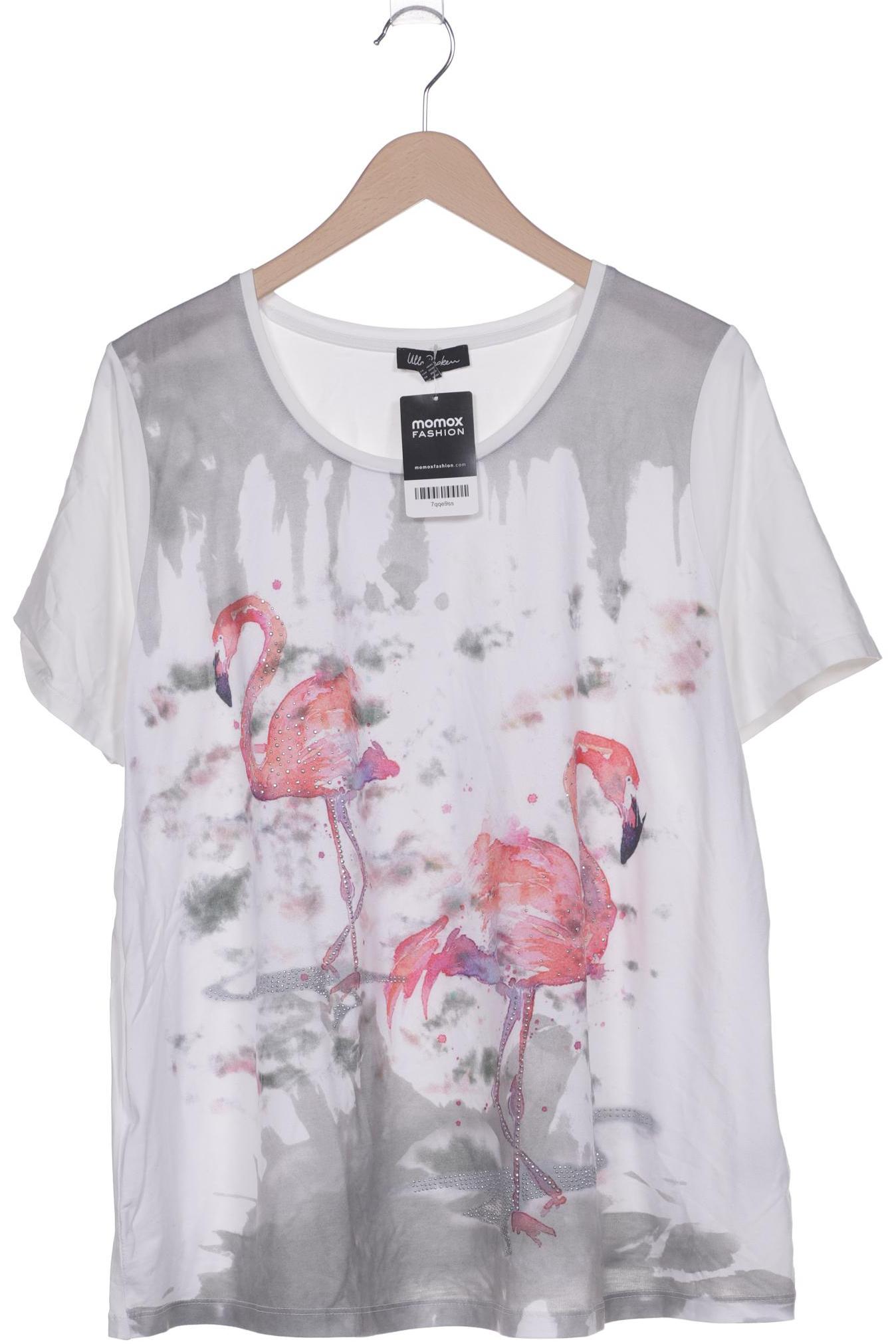 

Ulla Popken Damen T-Shirt, weiß, Gr. 46
