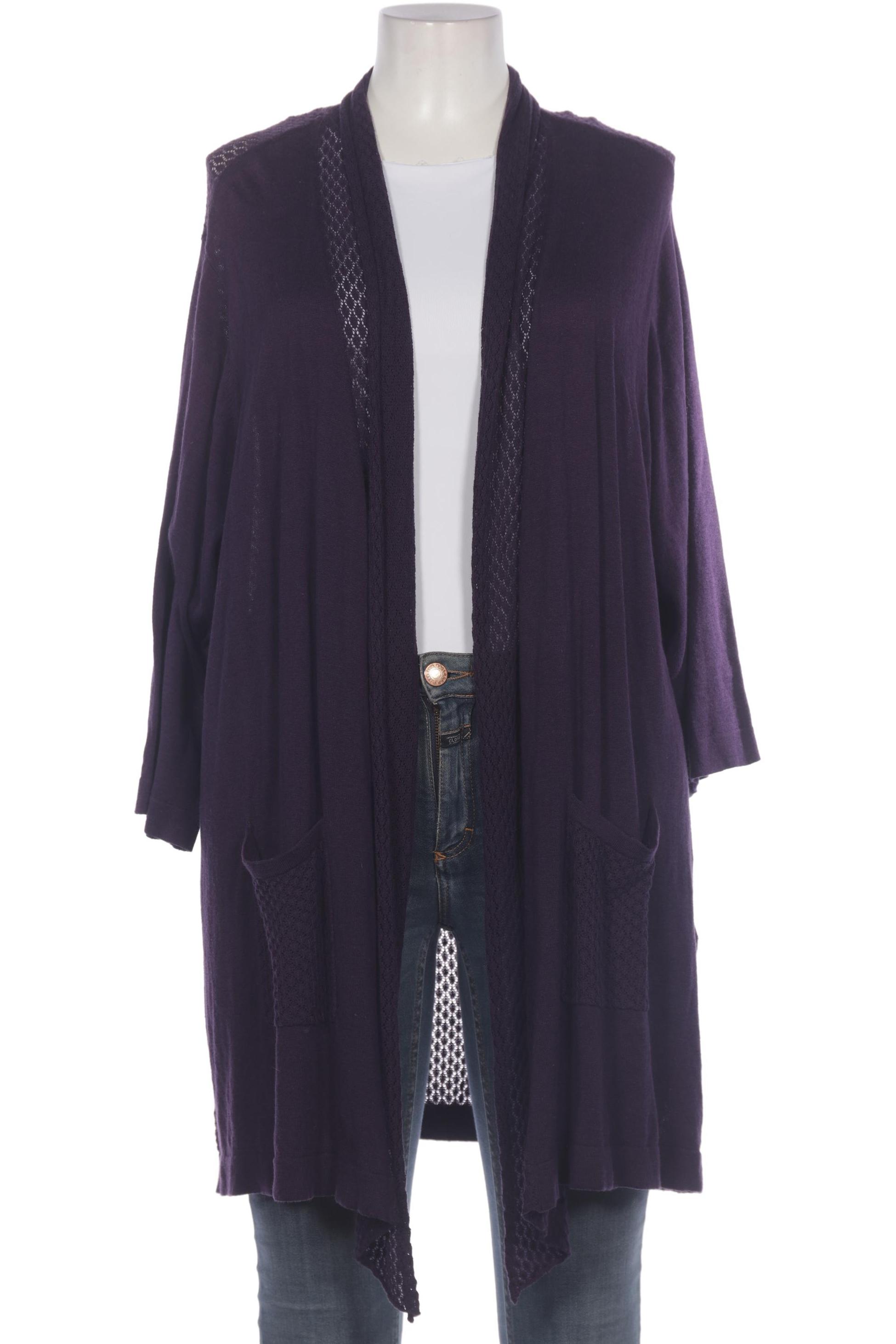 

Ulla Popken Damen Strickjacke, flieder, Gr. 50