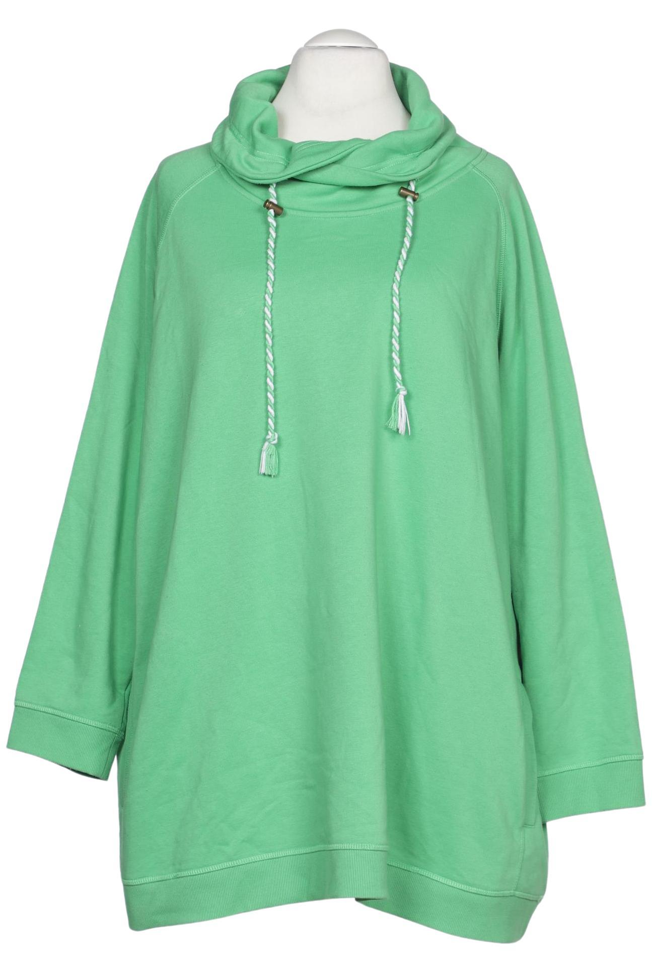 

Ulla Popken Damen Sweatshirt, hellgrün, Gr. 62