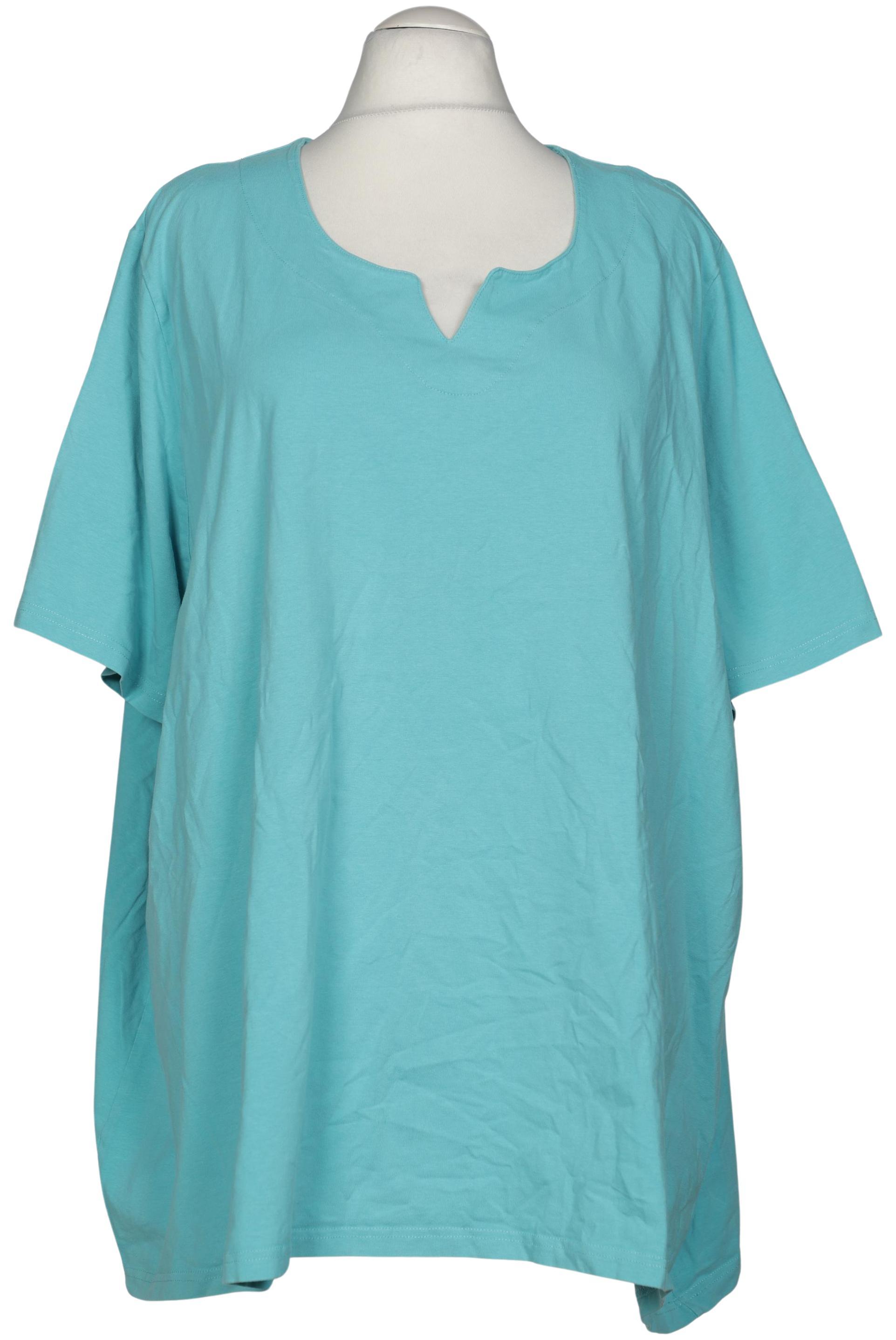 

Ulla Popken Damen T-Shirt, blau, Gr. 56