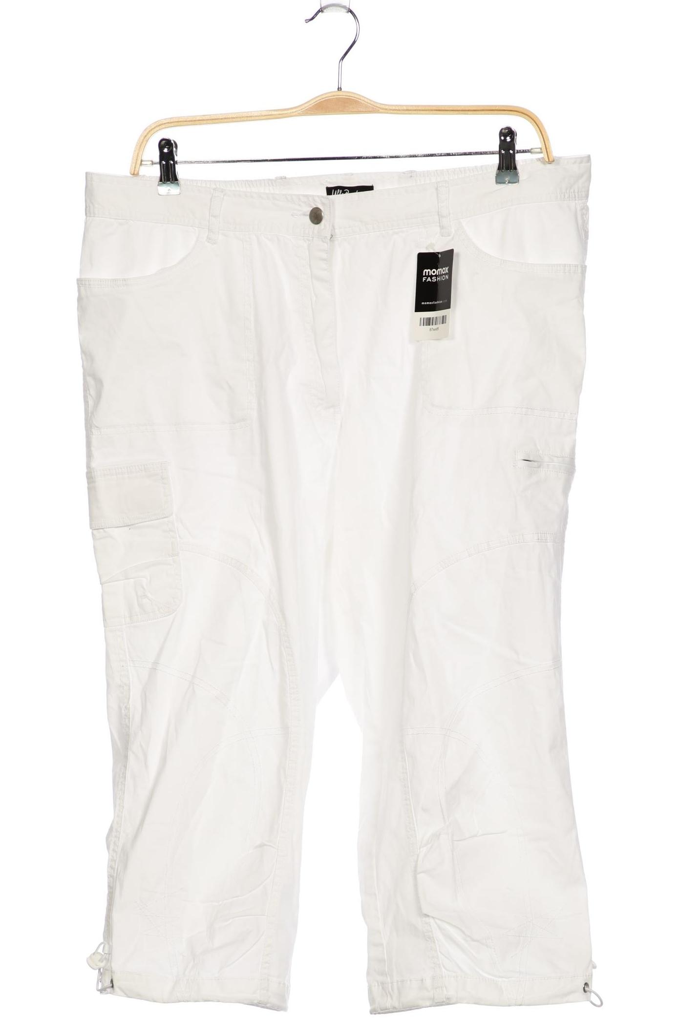 

Ulla Popken Damen Stoffhose, weiß, Gr. 36