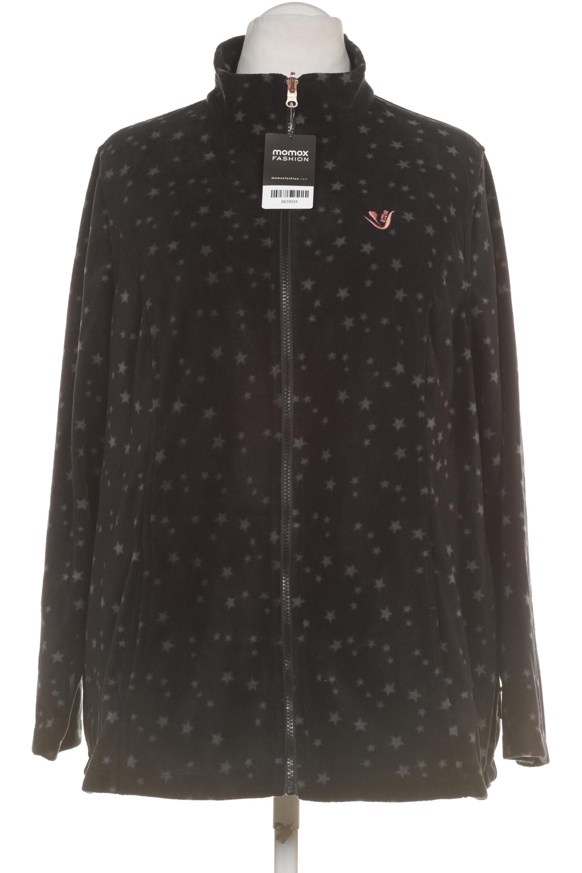 

Ulla Popken Damen Sweatshirt, schwarz, Gr. 58