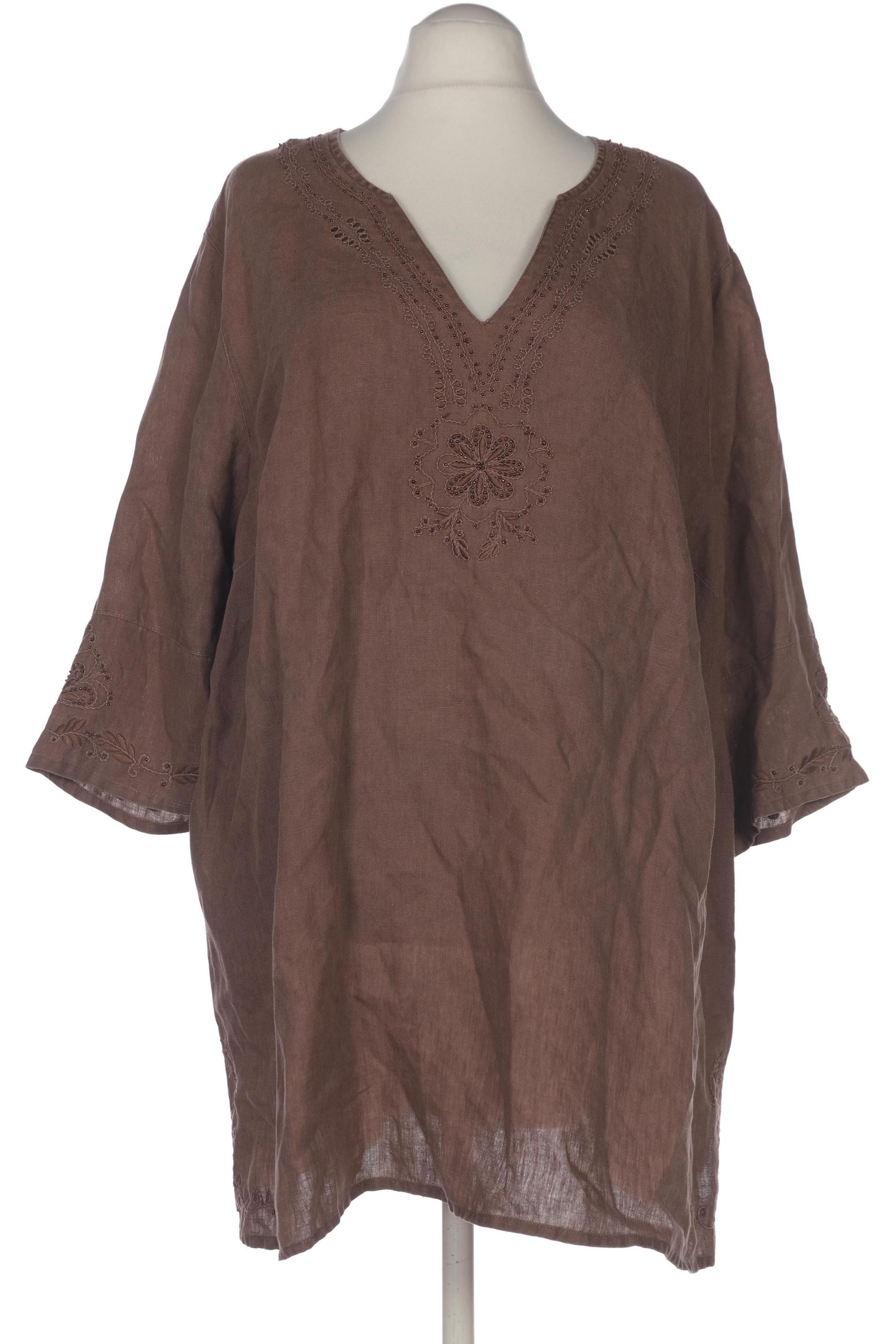 

Ulla Popken Damen Bluse, braun, Gr. 50