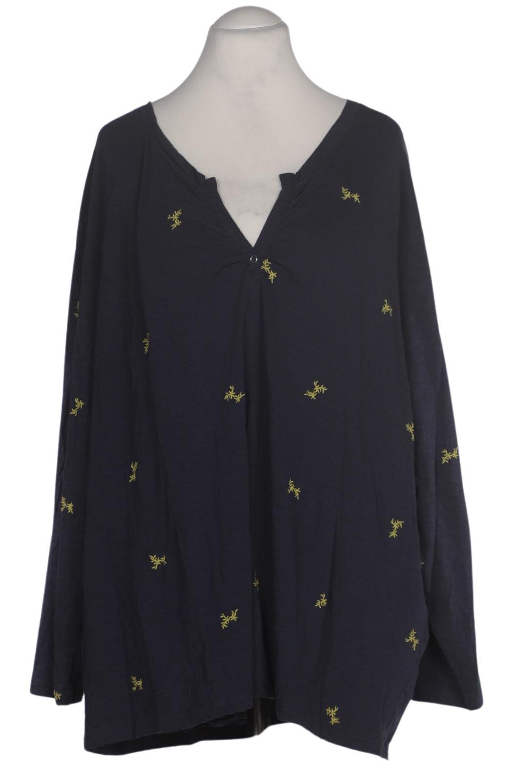 

Ulla Popken Damen Langarmshirt, marineblau, Gr. 54