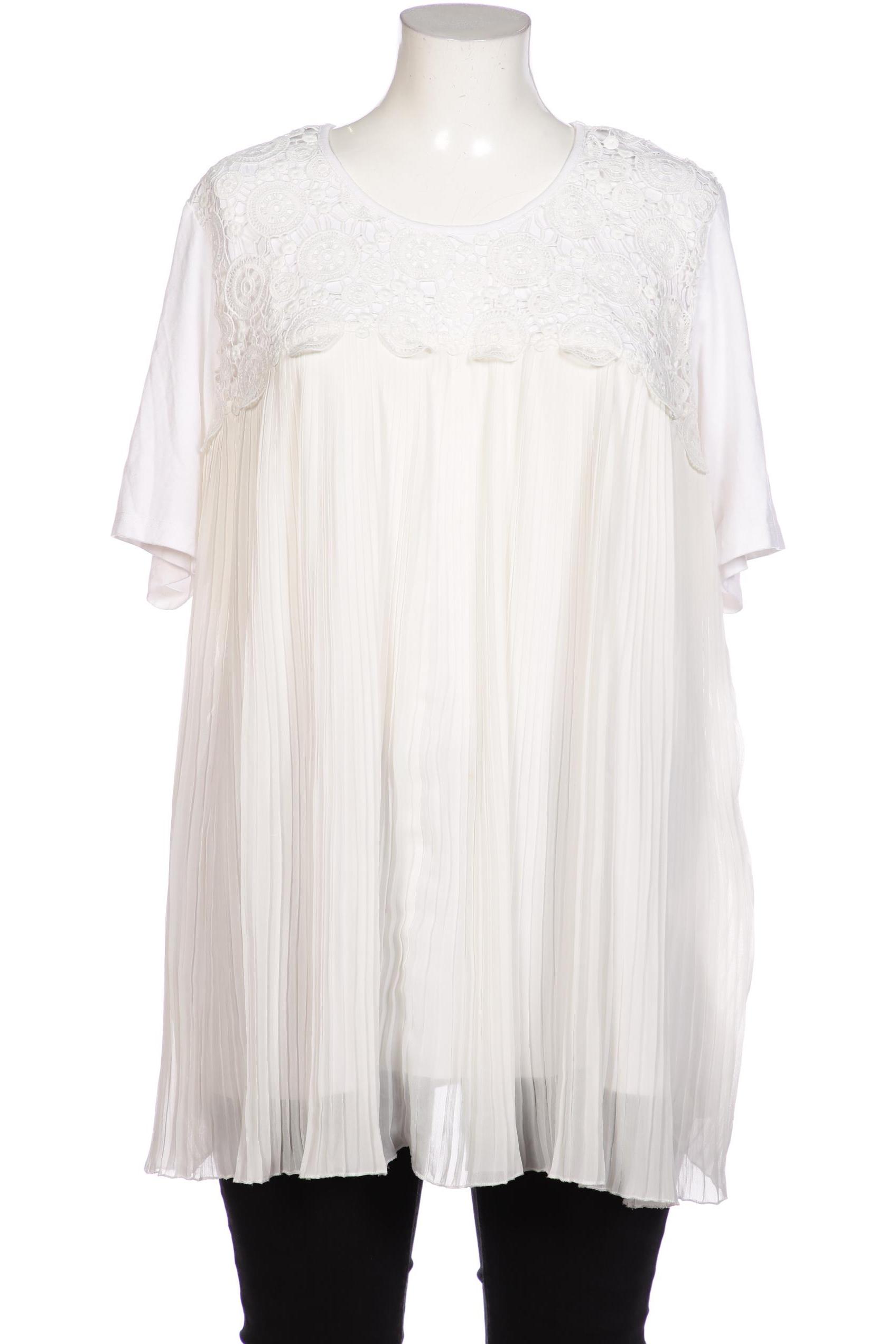 

Ulla Popken Damen Bluse, weiß, Gr. 46