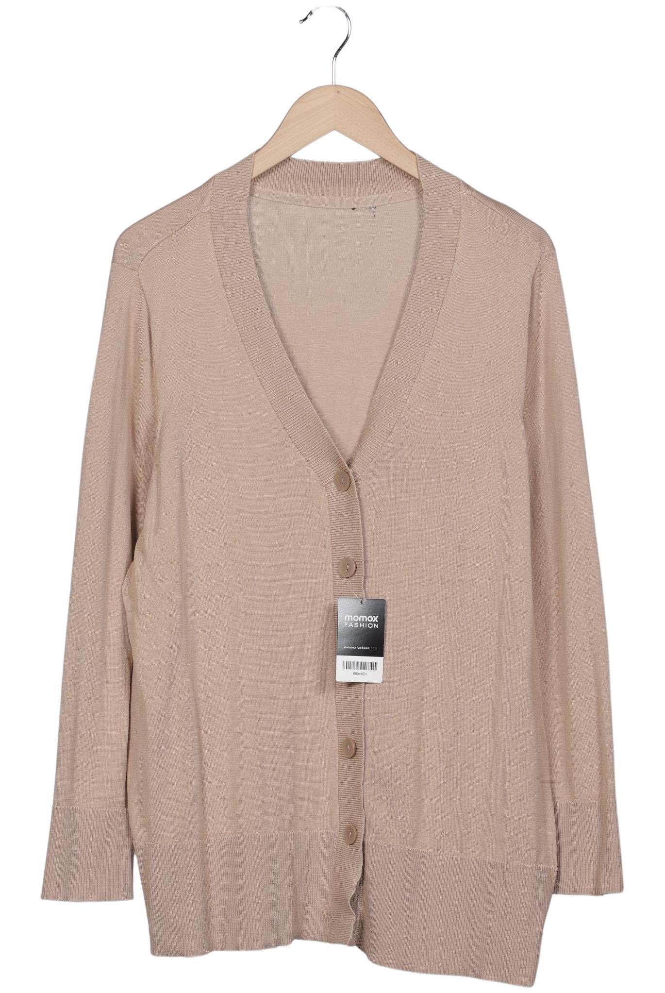 

Ulla Popken Damen Strickjacke, beige, Gr. 48