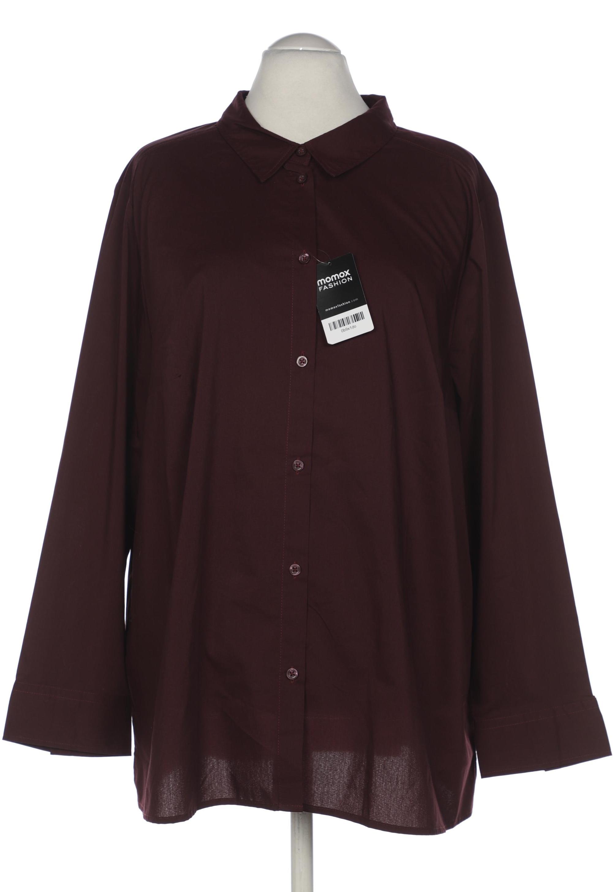 

Ulla Popken Damen Bluse, bordeaux, Gr. 56