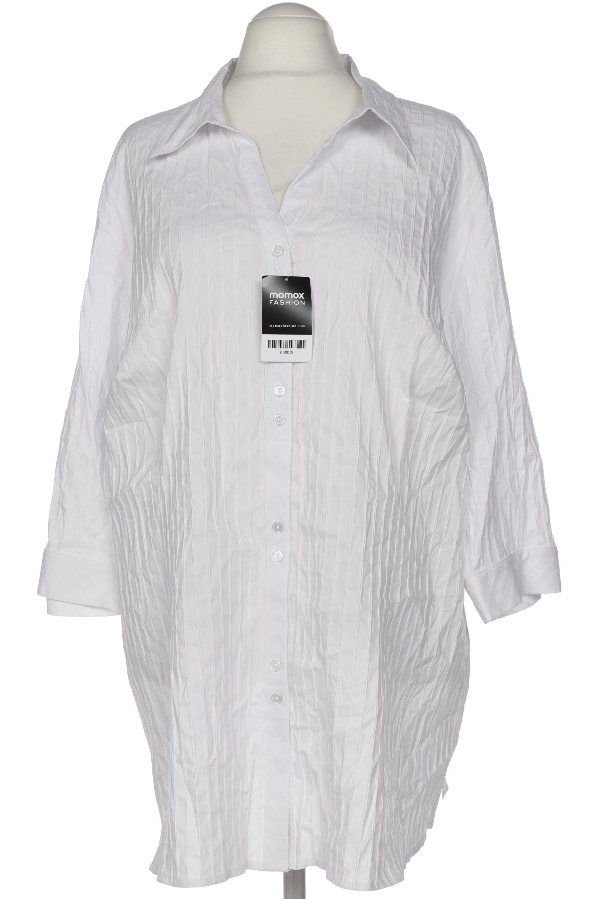 

Ulla Popken Damen Bluse, weiß, Gr. 58