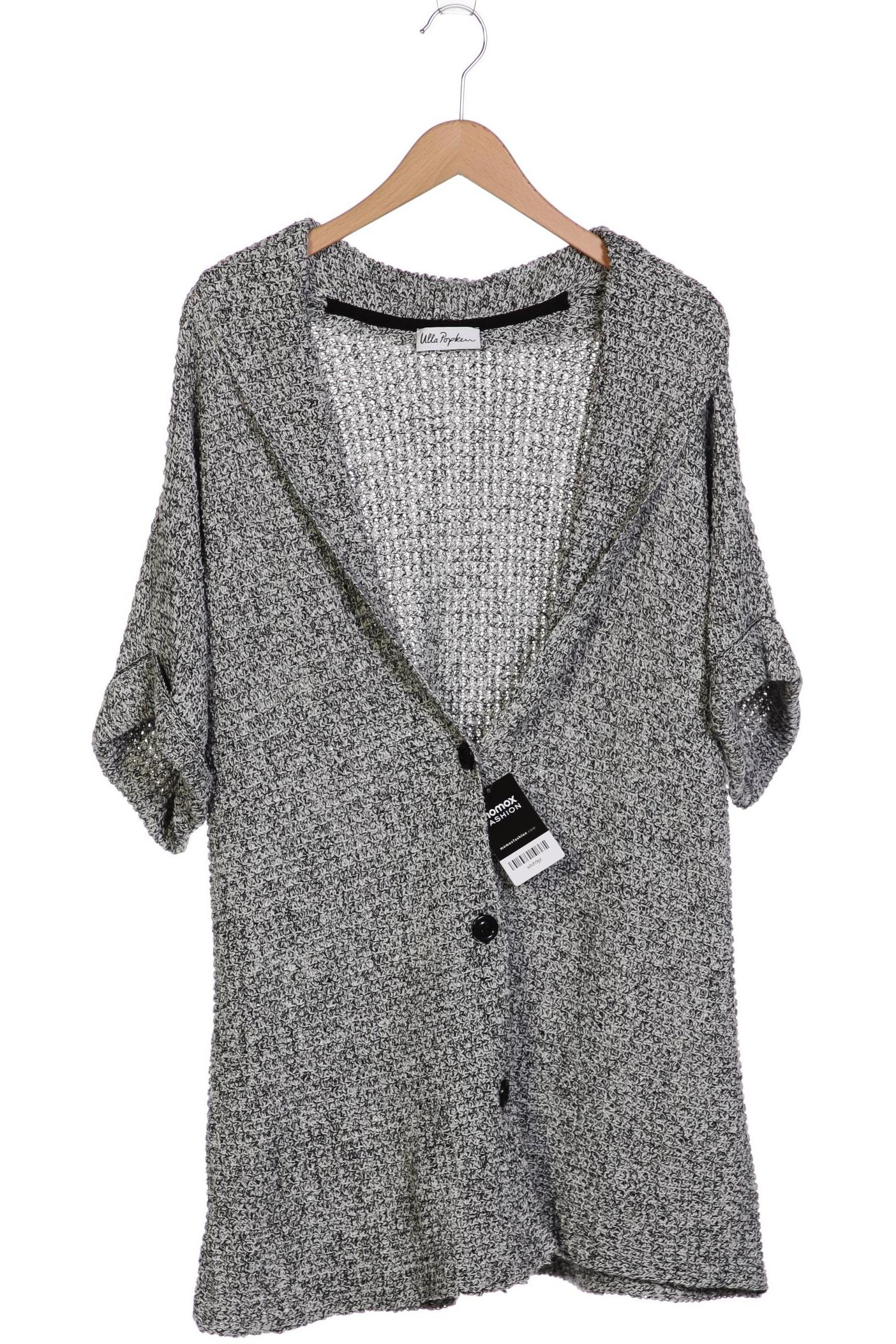 

Ulla Popken Damen Strickjacke, grau, Gr. 46