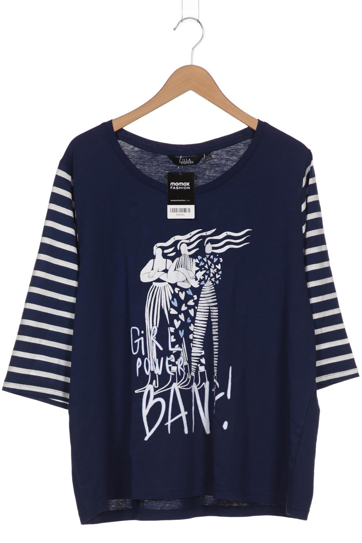 

Ulla Popken Damen Langarmshirt, marineblau