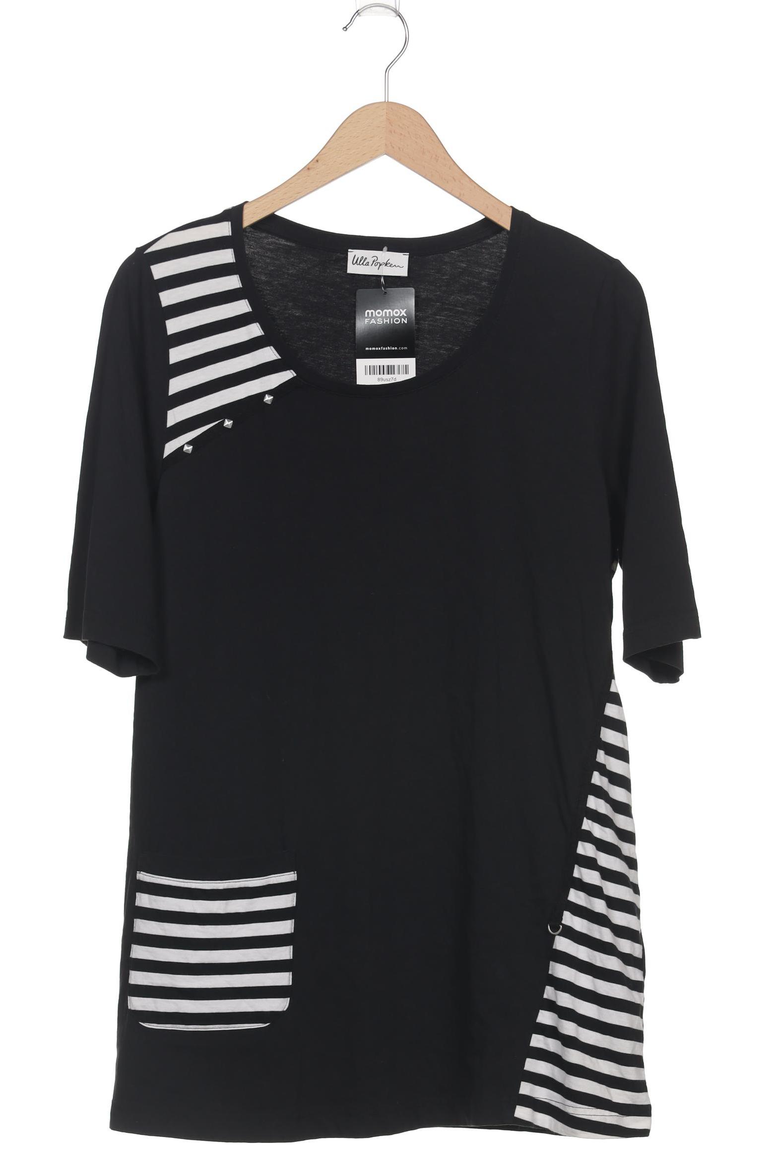 

Ulla Popken Damen T-Shirt, schwarz, Gr. 42
