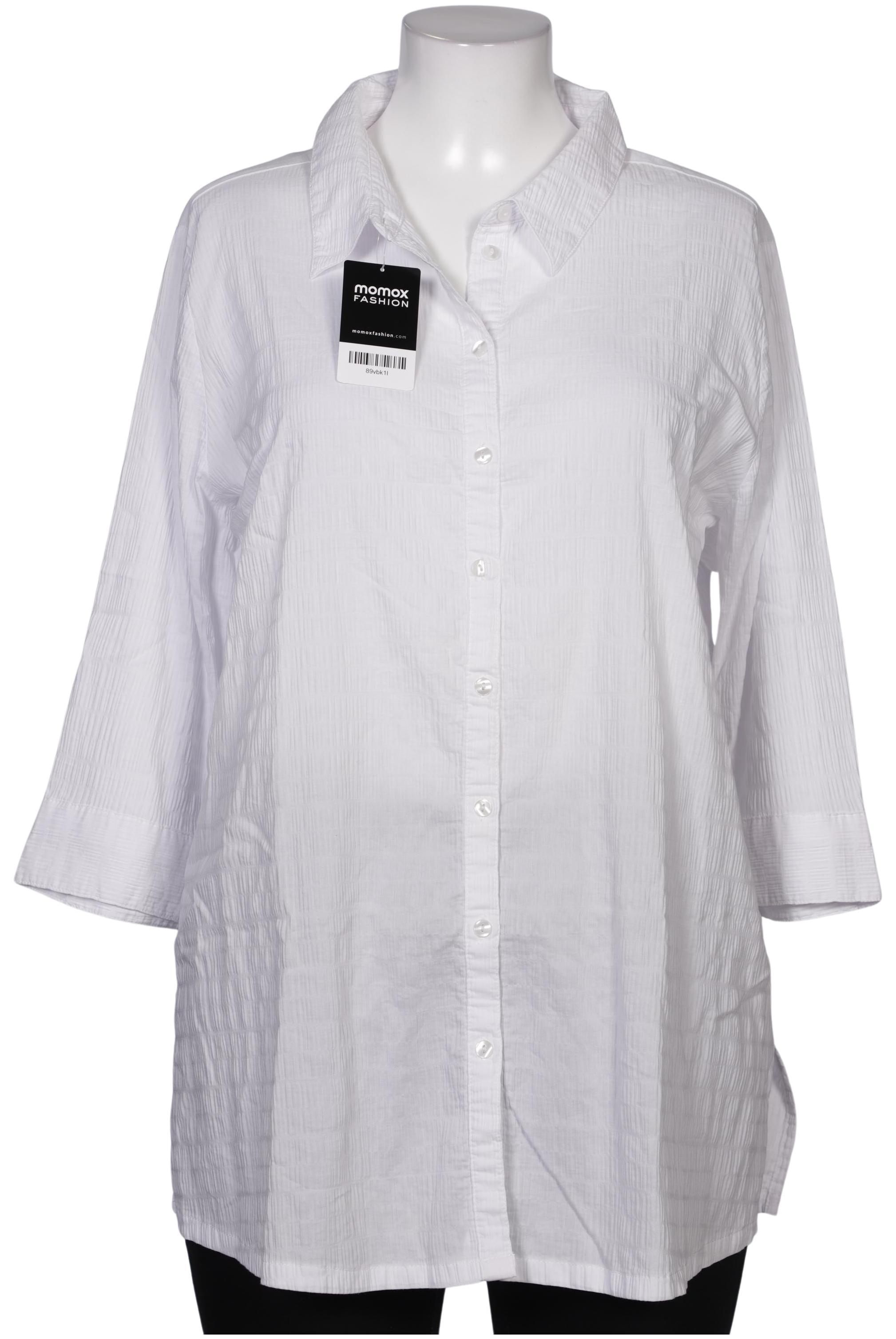 

Ulla Popken Damen Bluse, weiß, Gr. 46