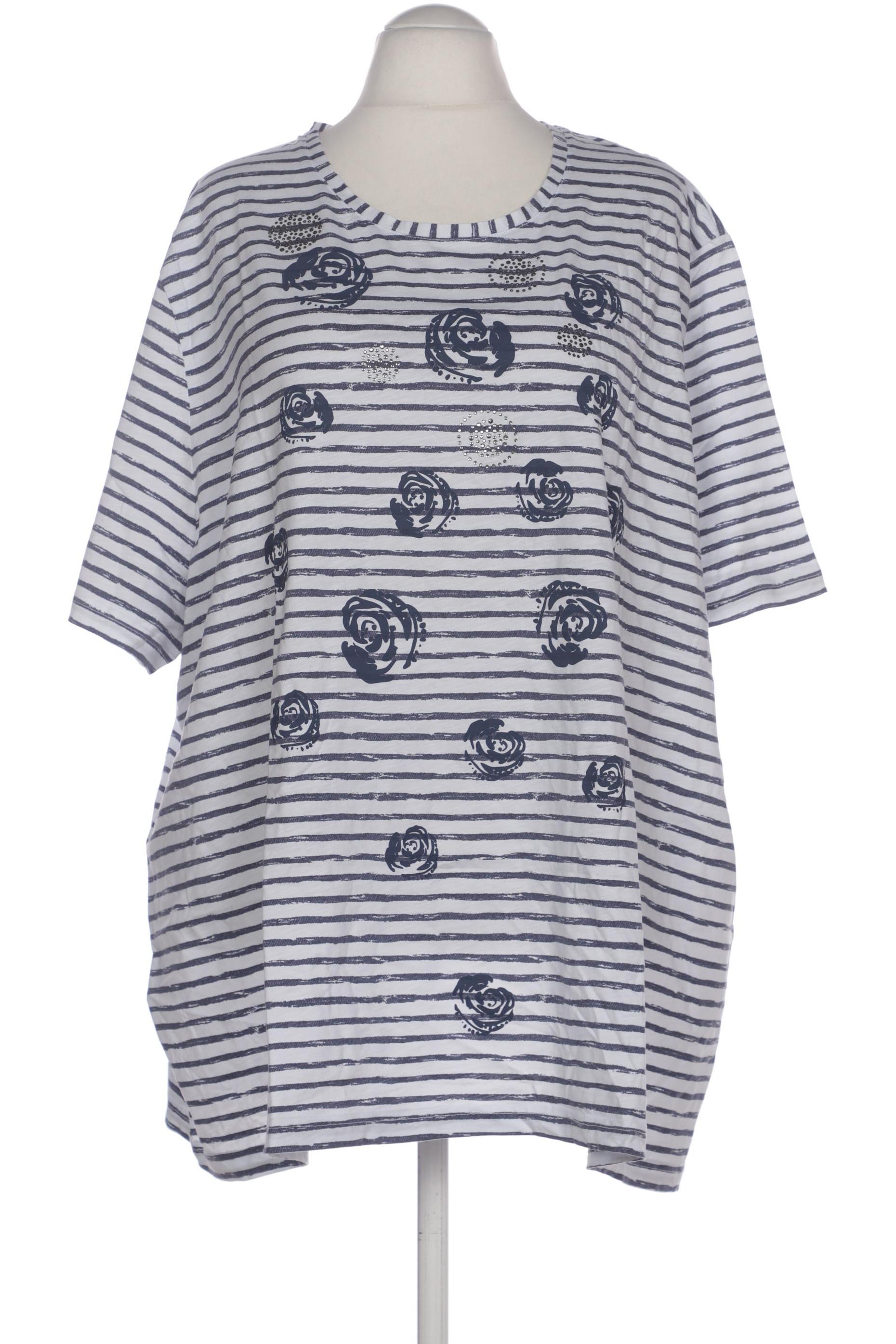 

Ulla Popken Damen T-Shirt, weiß, Gr. 58