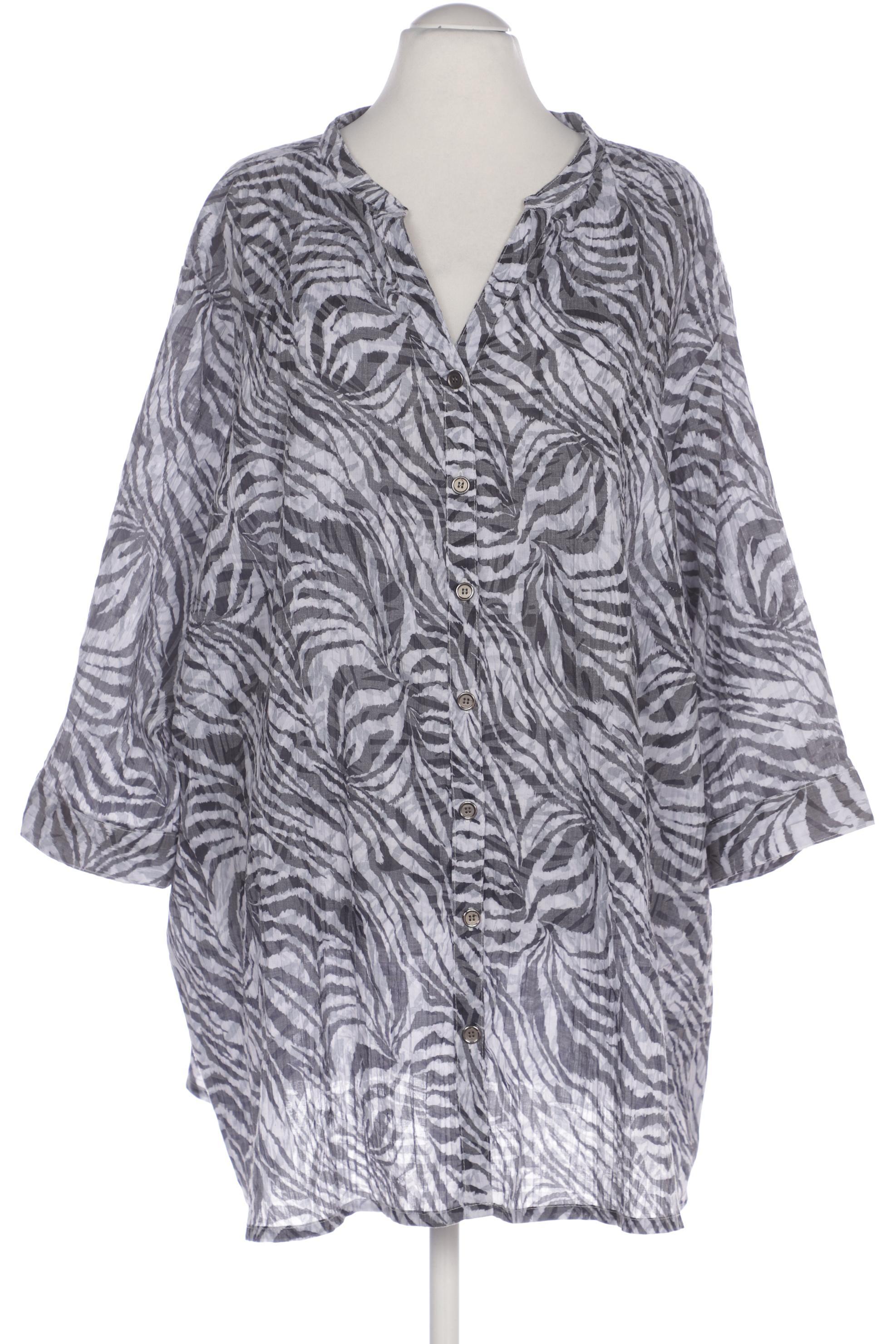 

Ulla Popken Damen Bluse, grau, Gr. 58