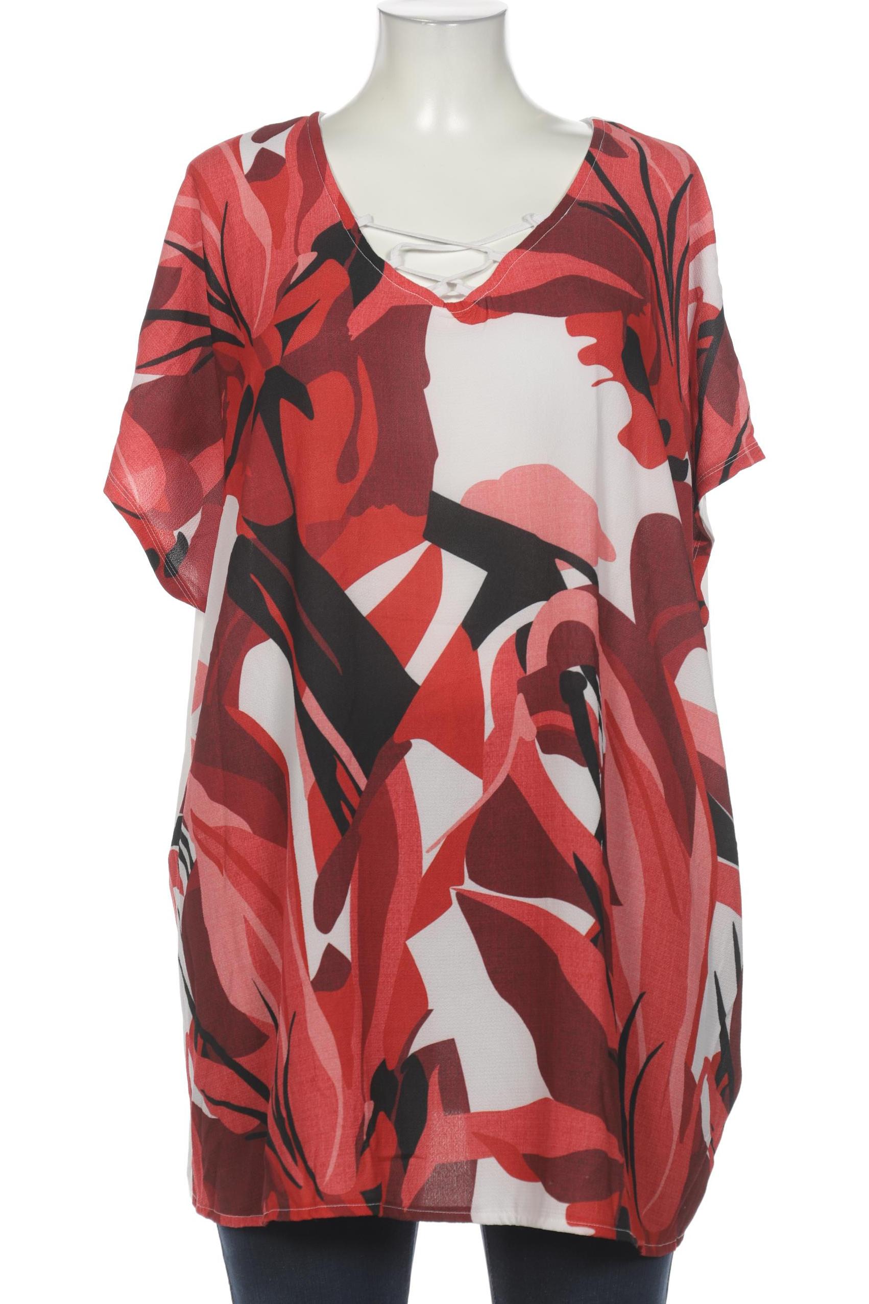 

Ulla Popken Damen Bluse, rot, Gr. 52