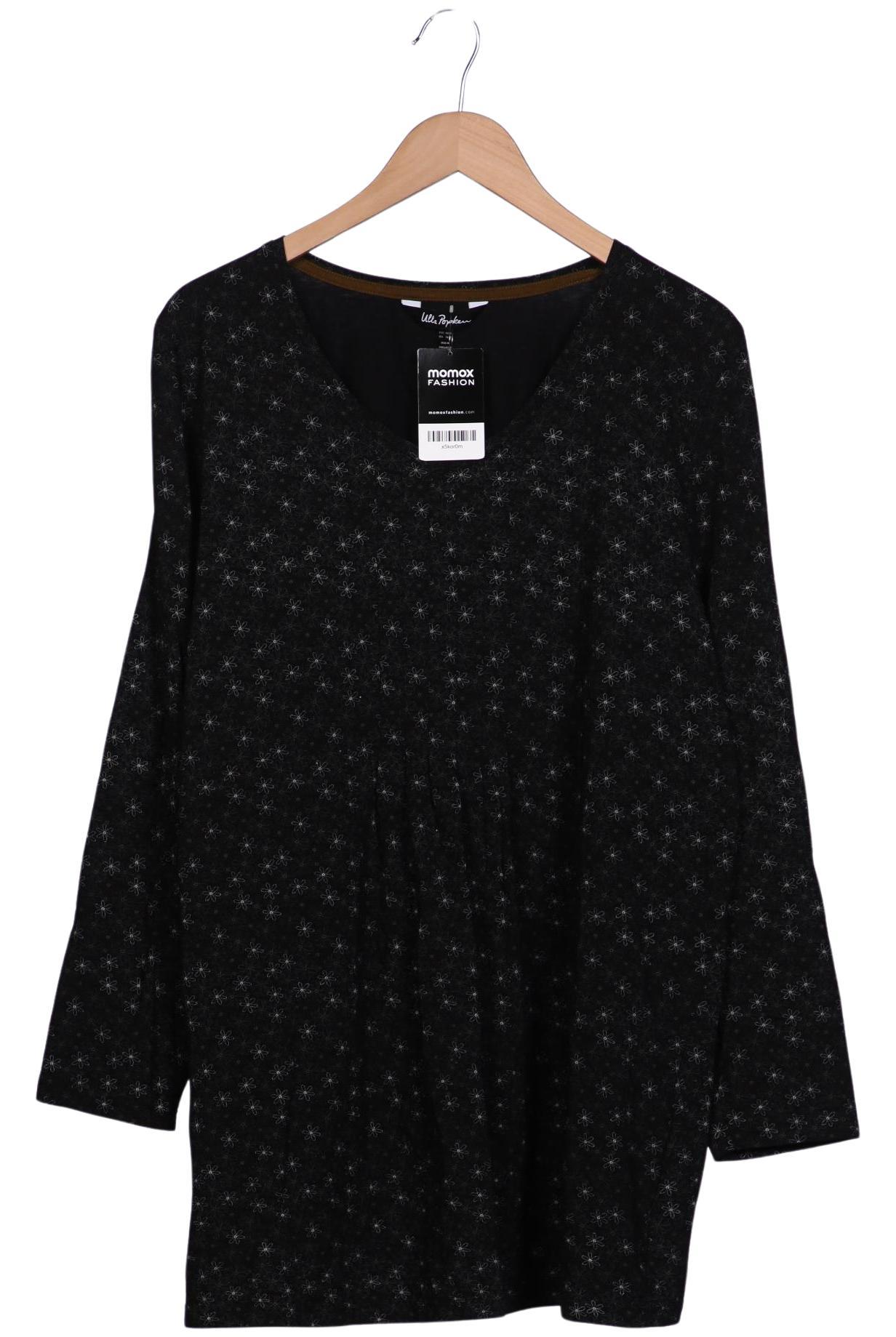 

Ulla Popken Damen Langarmshirt, schwarz, Gr. 46