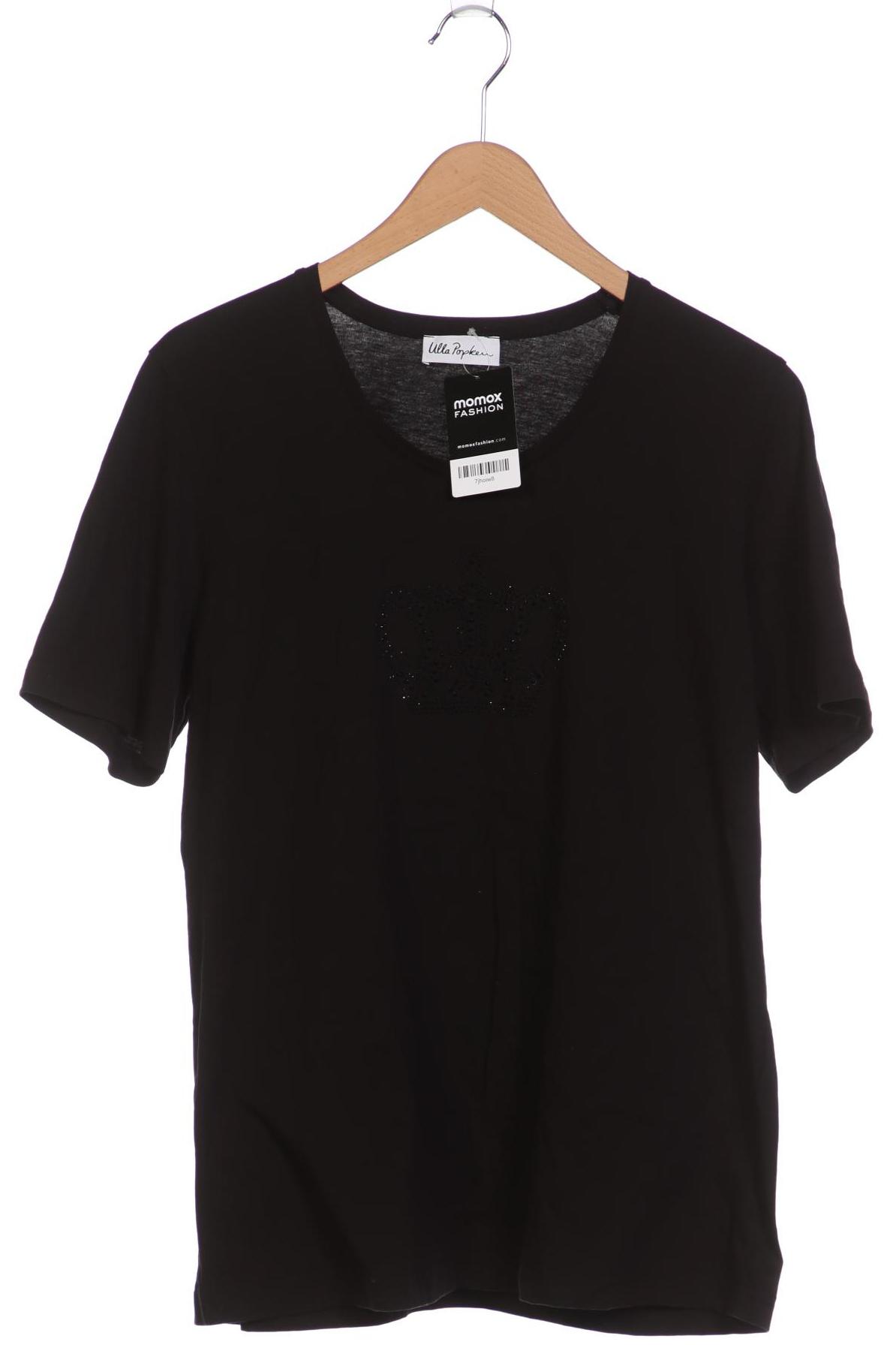 

Ulla Popken Damen T-Shirt, schwarz, Gr. 46