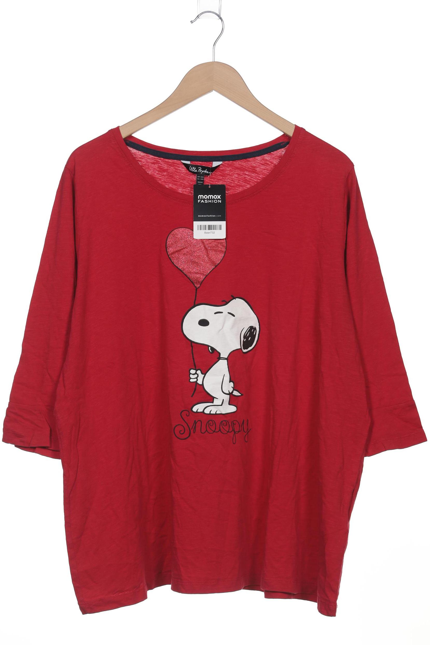 

Ulla Popken Damen Langarmshirt, rot, Gr. 50