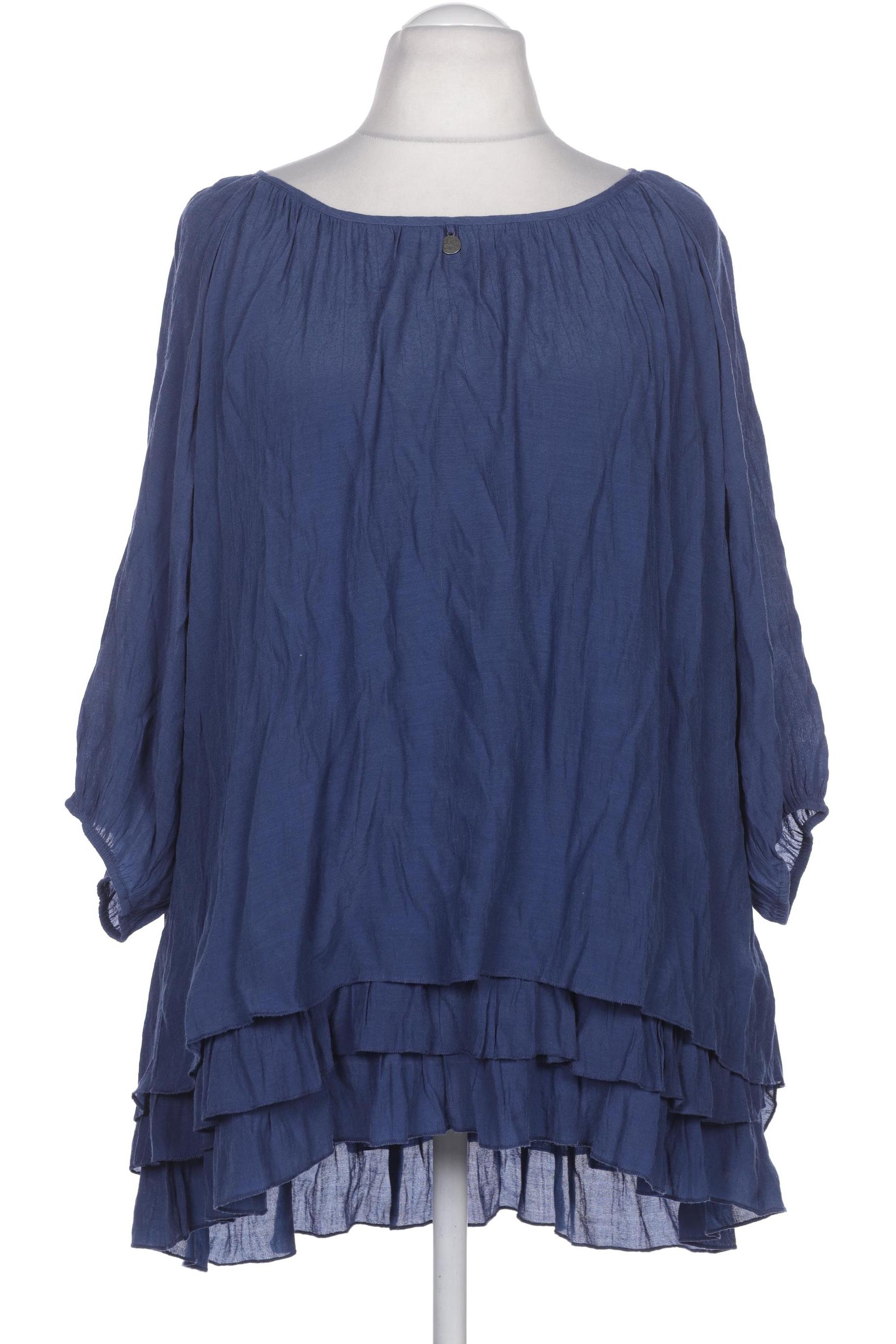 

Ulla Popken Damen Bluse, blau, Gr. 52