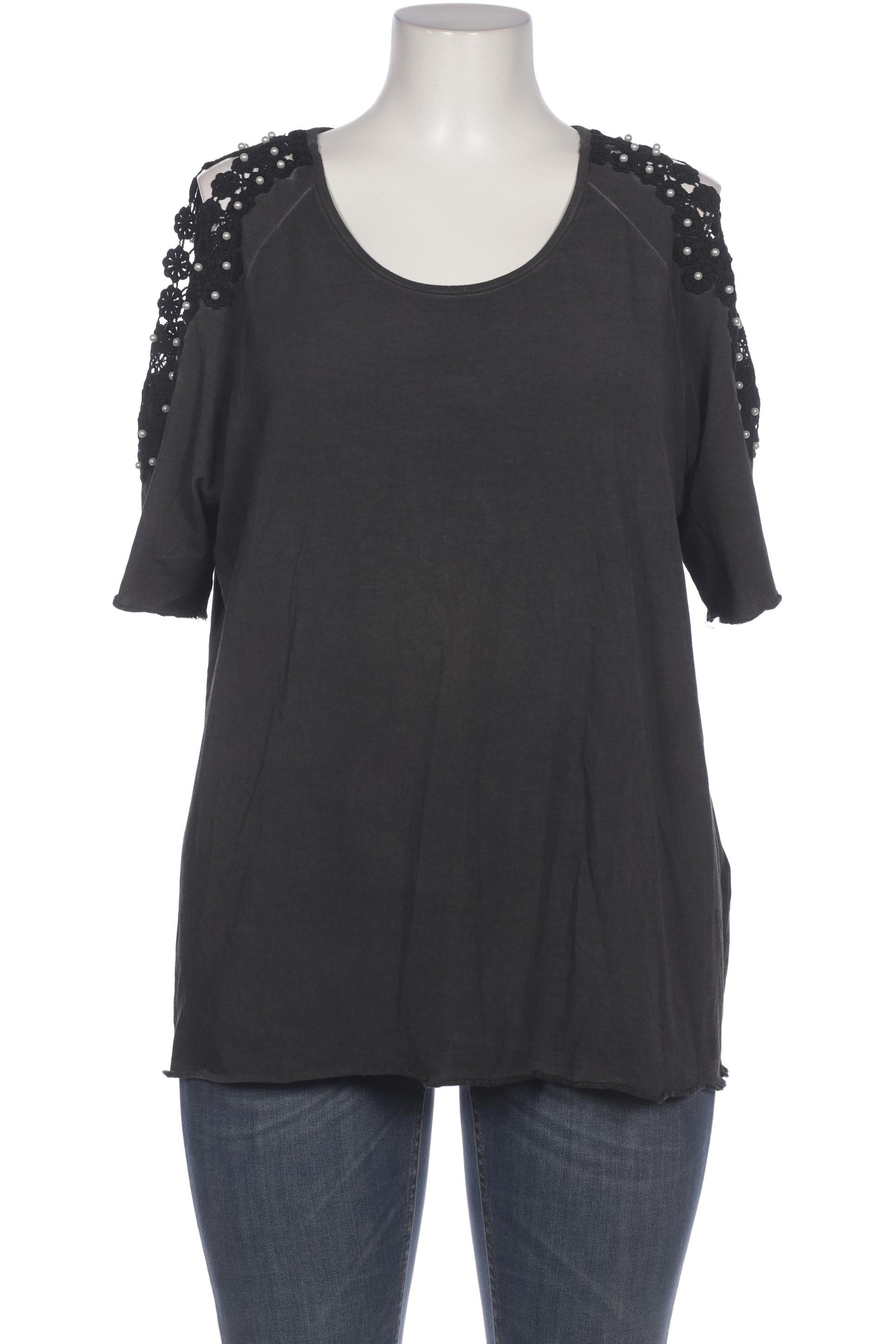 

Ulla Popken Damen T-Shirt, grau, Gr. 46