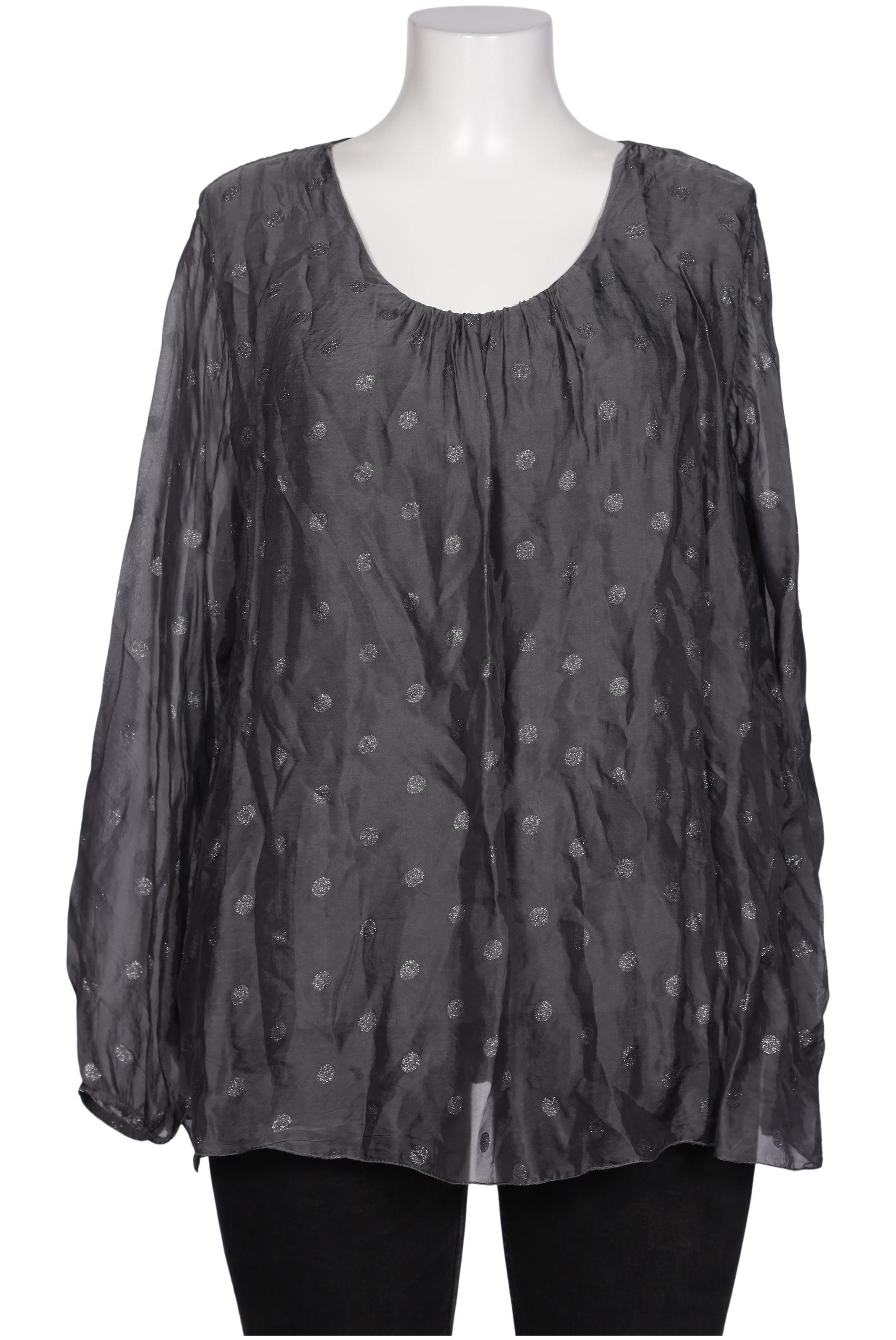 

Ulla Popken Damen Bluse, grau, Gr. 46