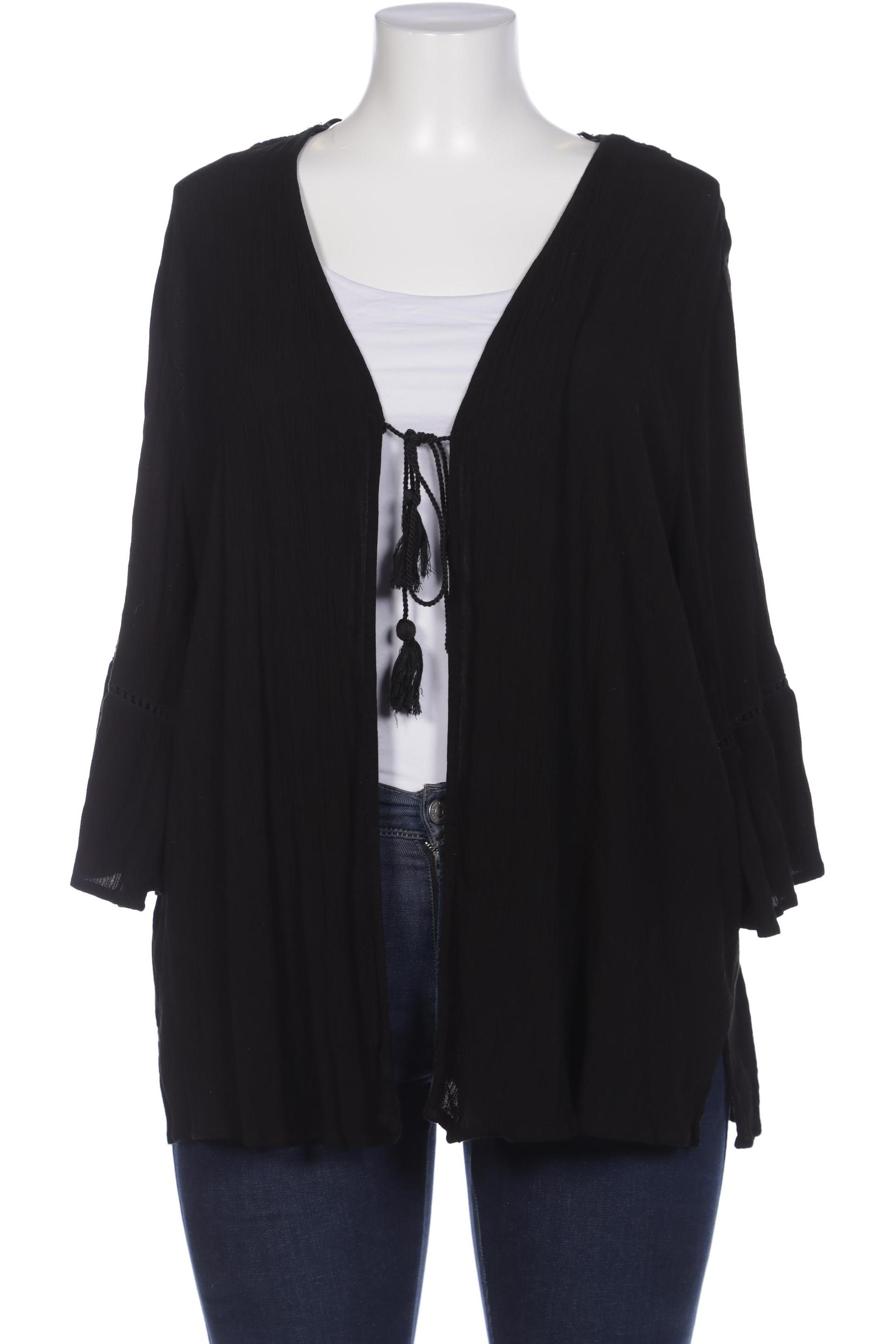 

Ulla Popken Damen Strickjacke, schwarz, Gr. 50
