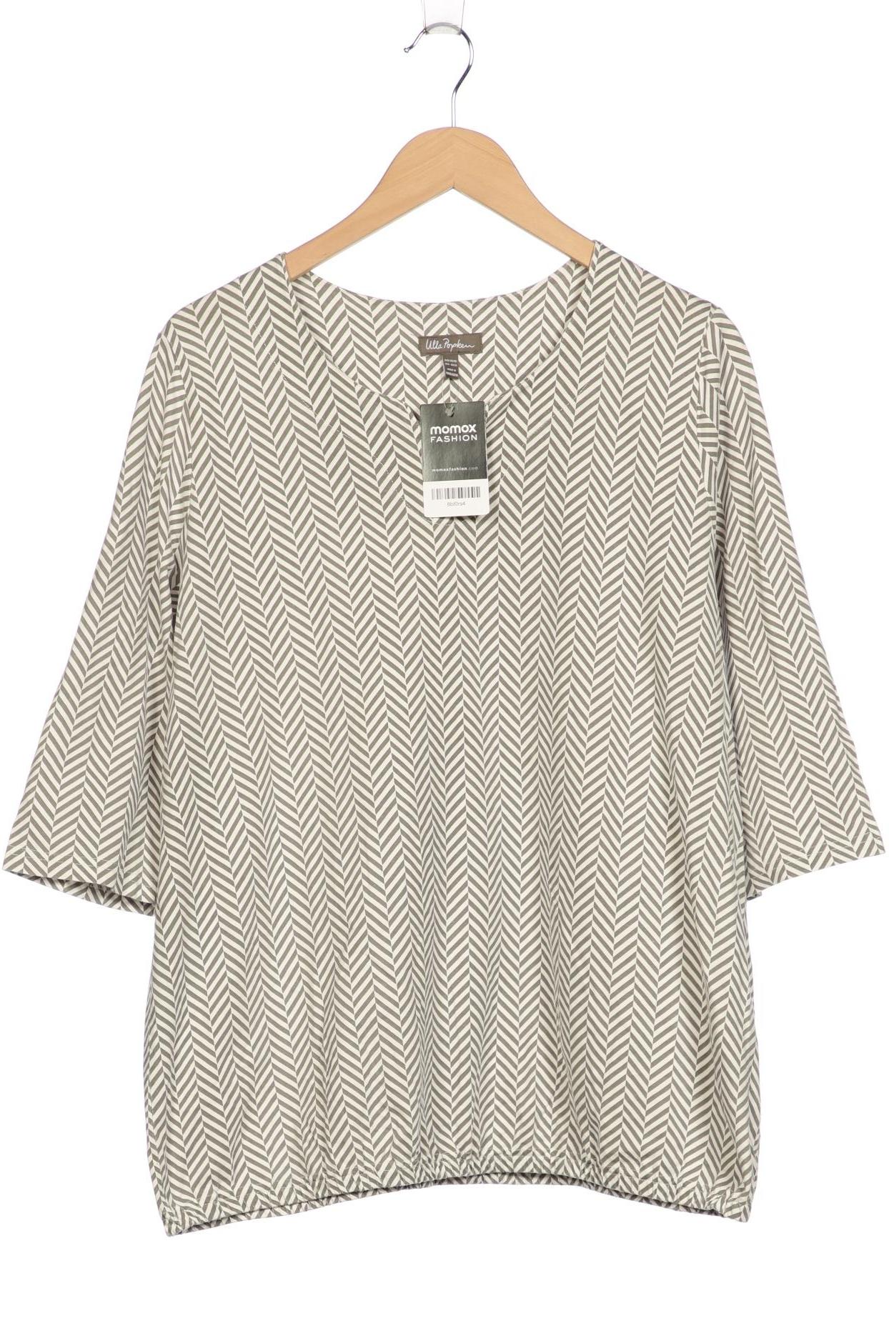 

Ulla Popken Damen Langarmshirt, grau, Gr. 46
