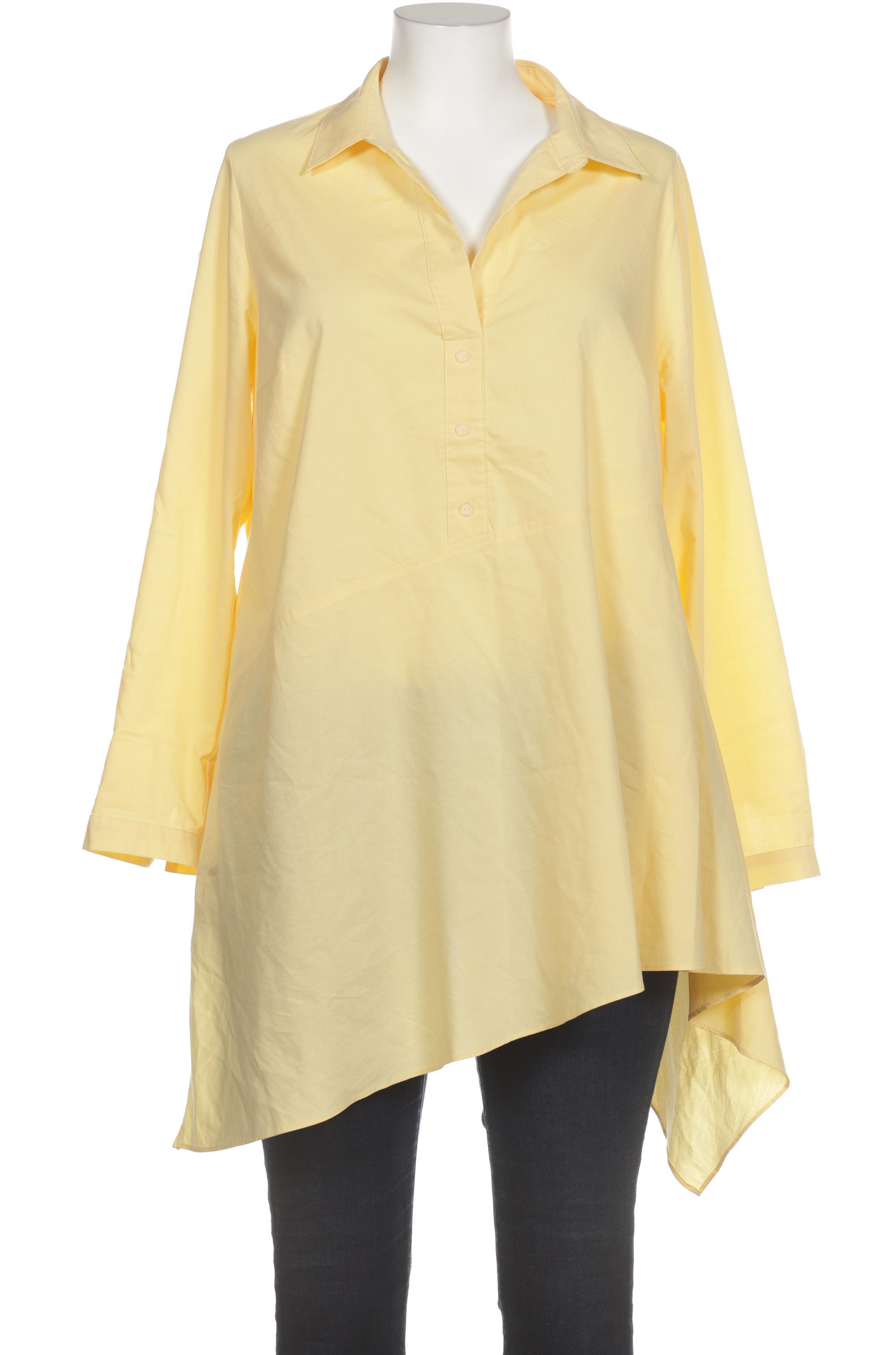 

Ulla Popken Damen Bluse, gelb, Gr. 42