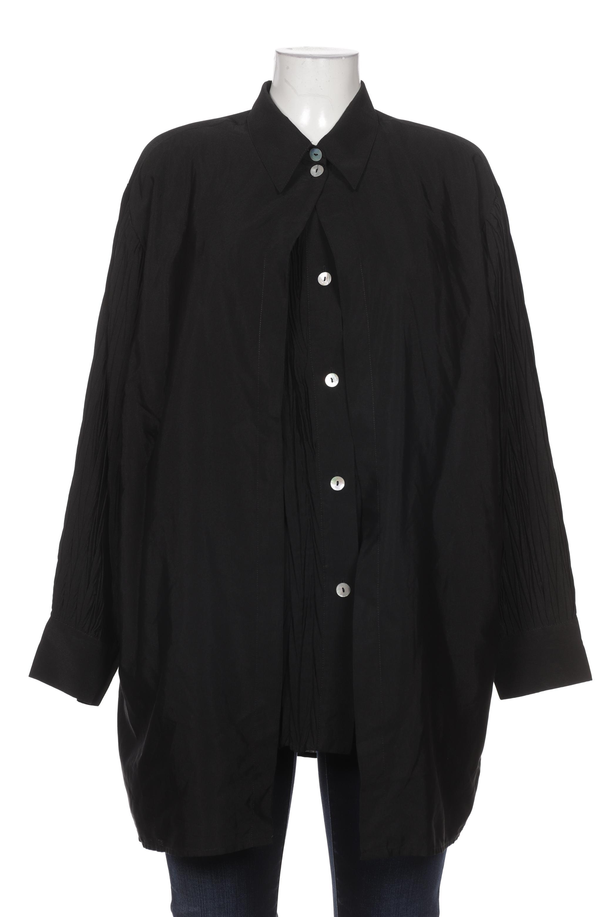 

Ulla Popken Damen Bluse, schwarz, Gr. 46